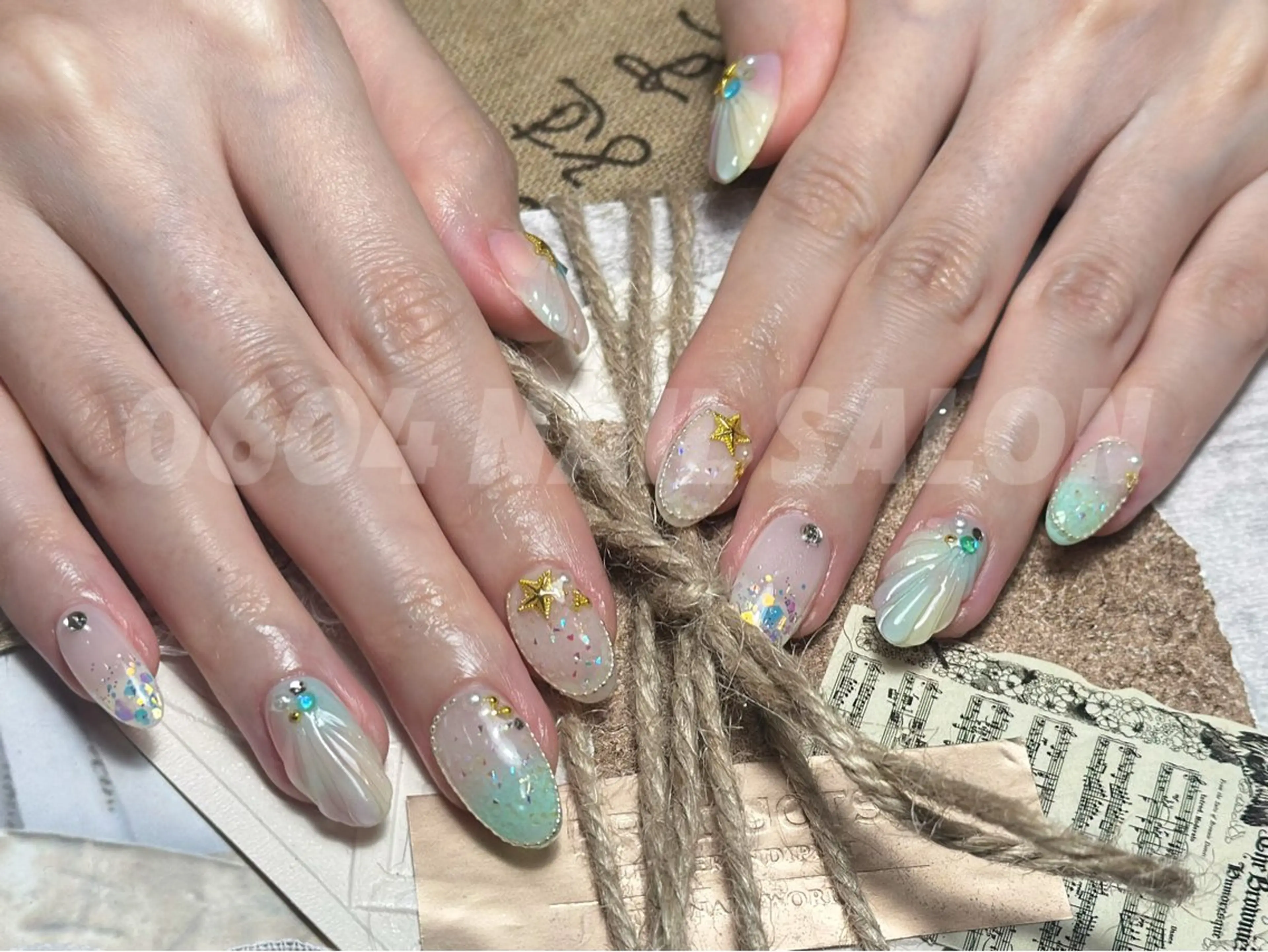 ネイル 夏ネイル ハンドネイル ishiro 🍂のネイルデザイン