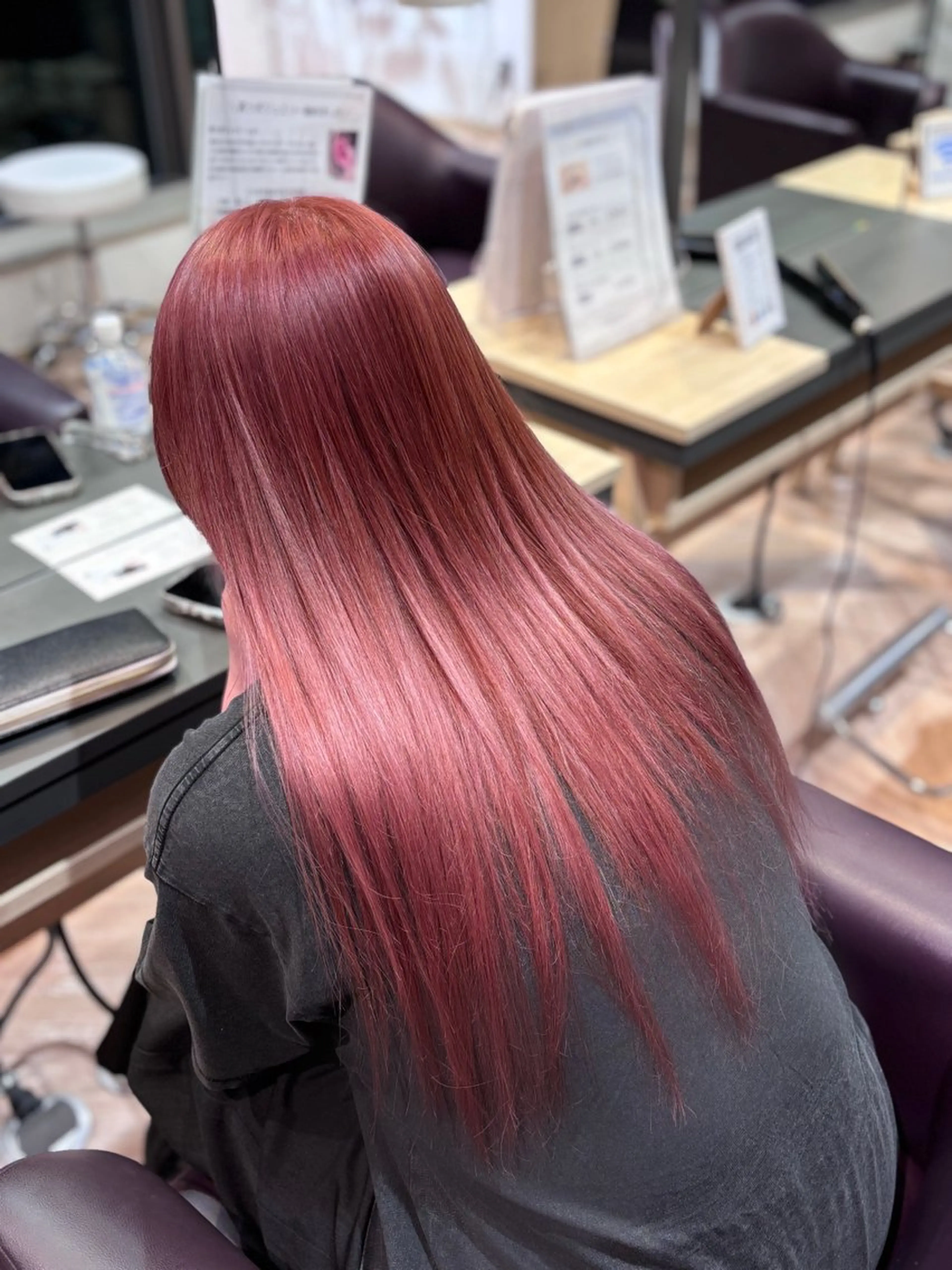 カラー ヘアカラー ツヤ髪🎀暖色カラー さとあみのヘアスタイル