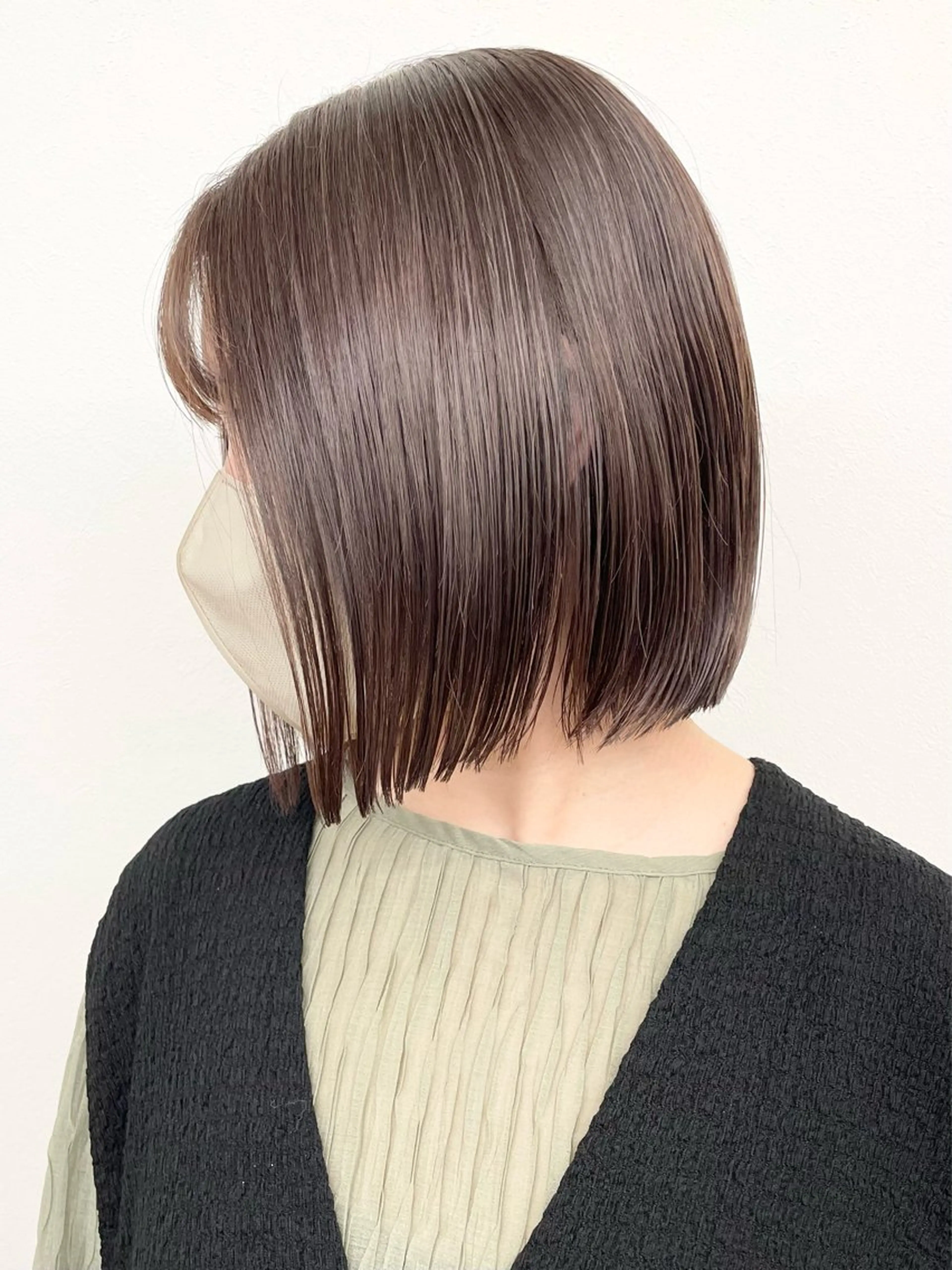 ショート ボブ カット ヘアカラー 松田 /骨格矯正カットのヘアスタイル