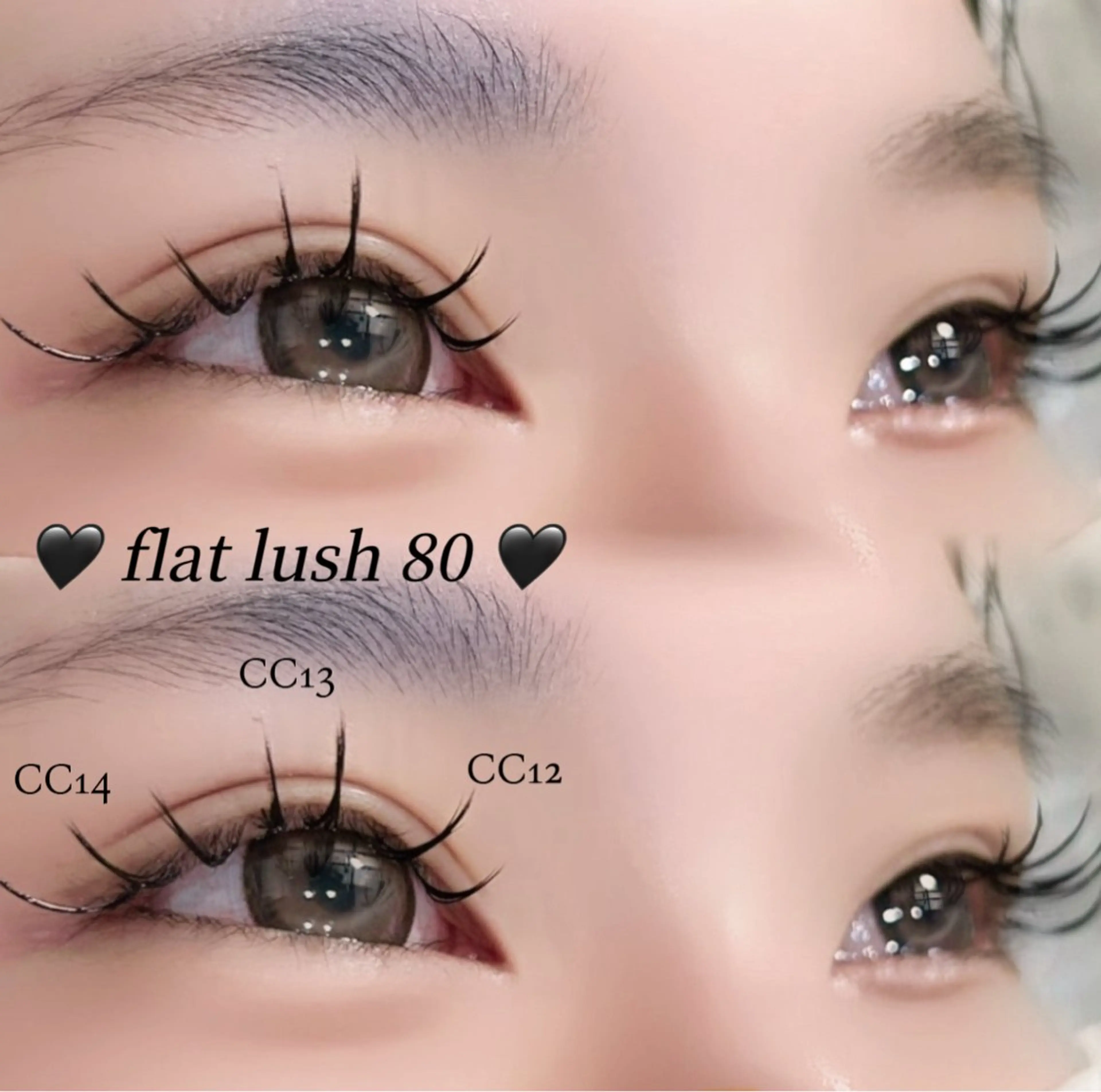 🩶flat lush 80本🩶あり(1時間程度の写真