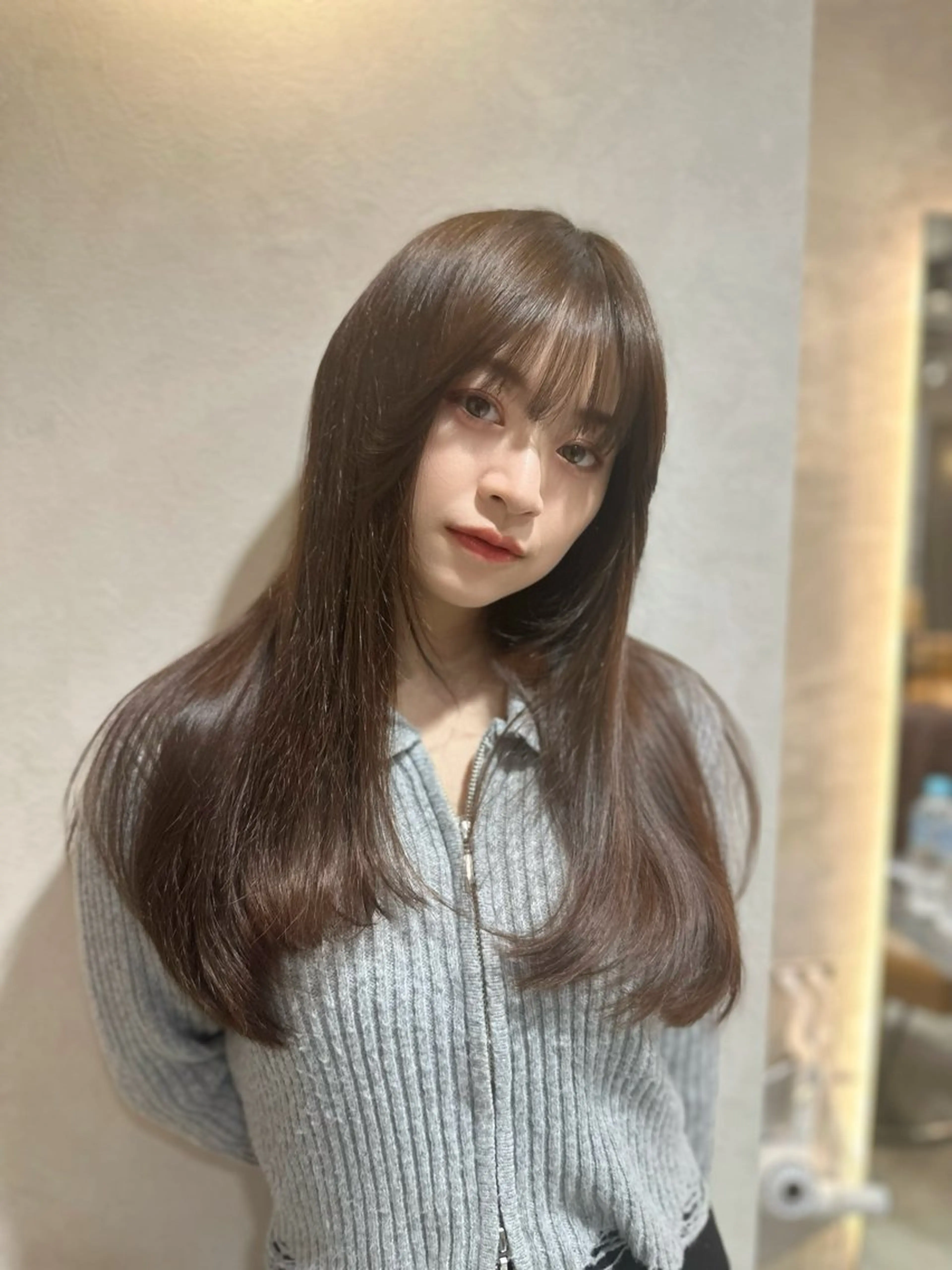 ロング カラー 透明感カラー レイヤー/艶髪/ 髪質改善/YUYAのヘアスタイル