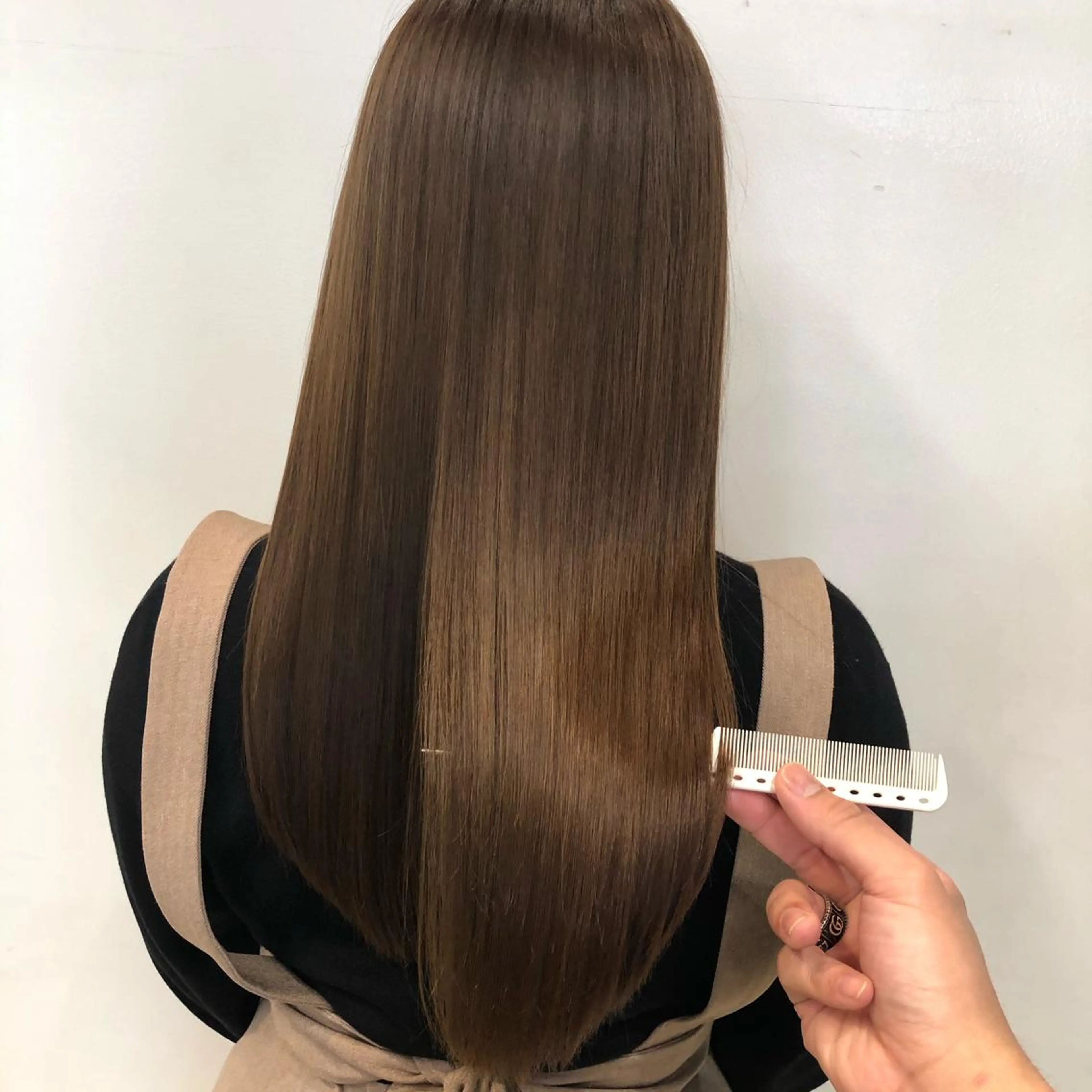 カット ヘアカラー 縮毛矯正 トリートメント 心斎橋 美髪職人　近江のヘアスタイル