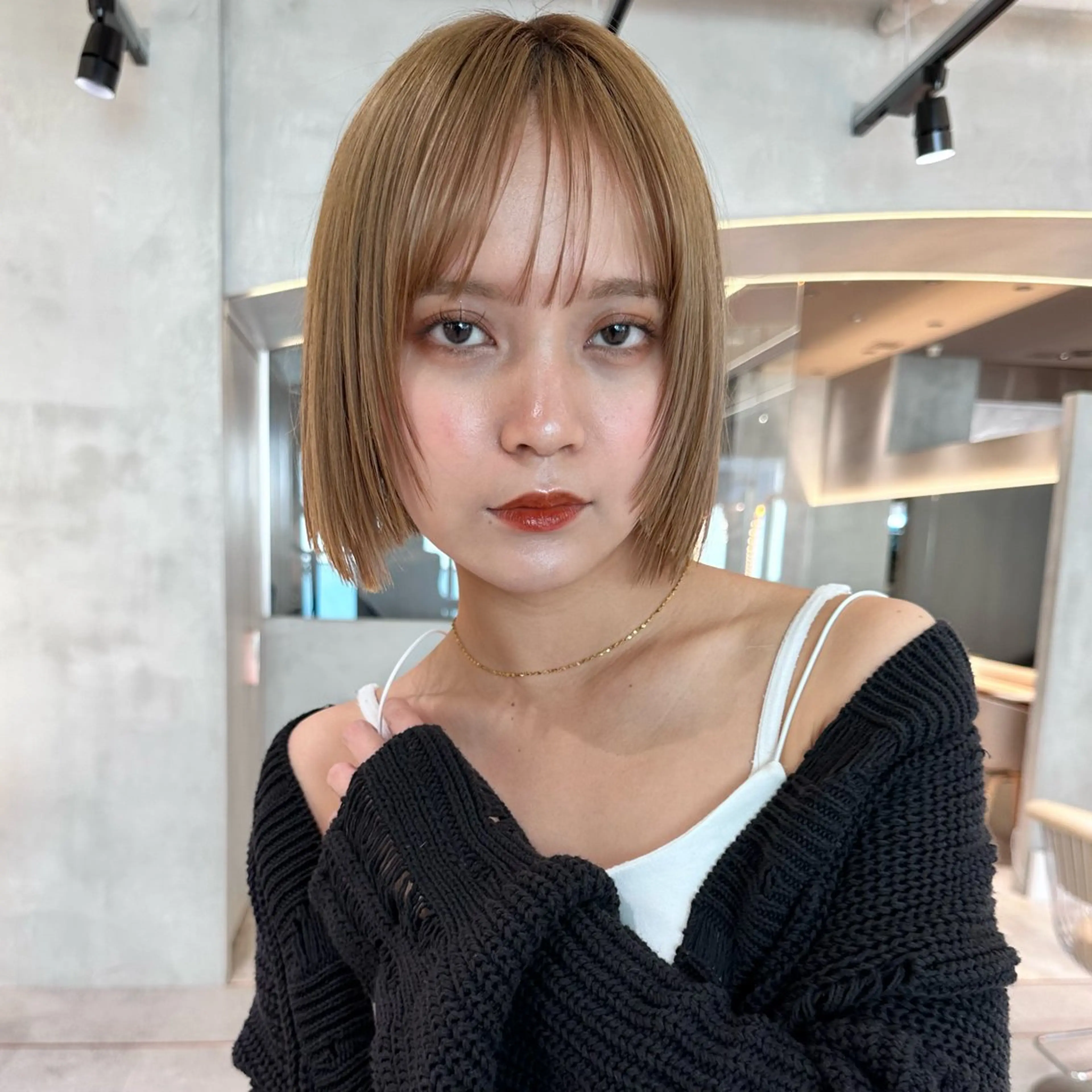 カット＋カラー＋トリートメントの写真