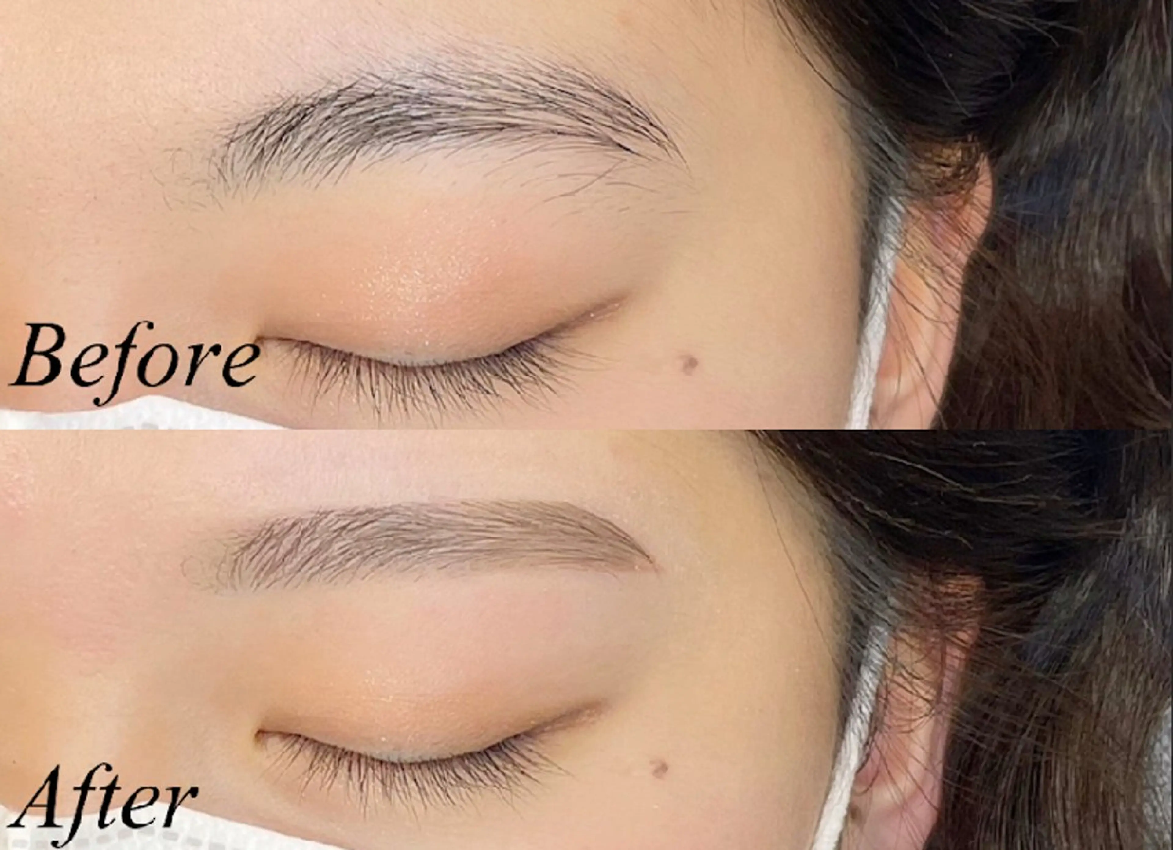 学割U24🎓《黄金比×最新トレンド💠》美眉アイブロウWAX (メイク込)の写真