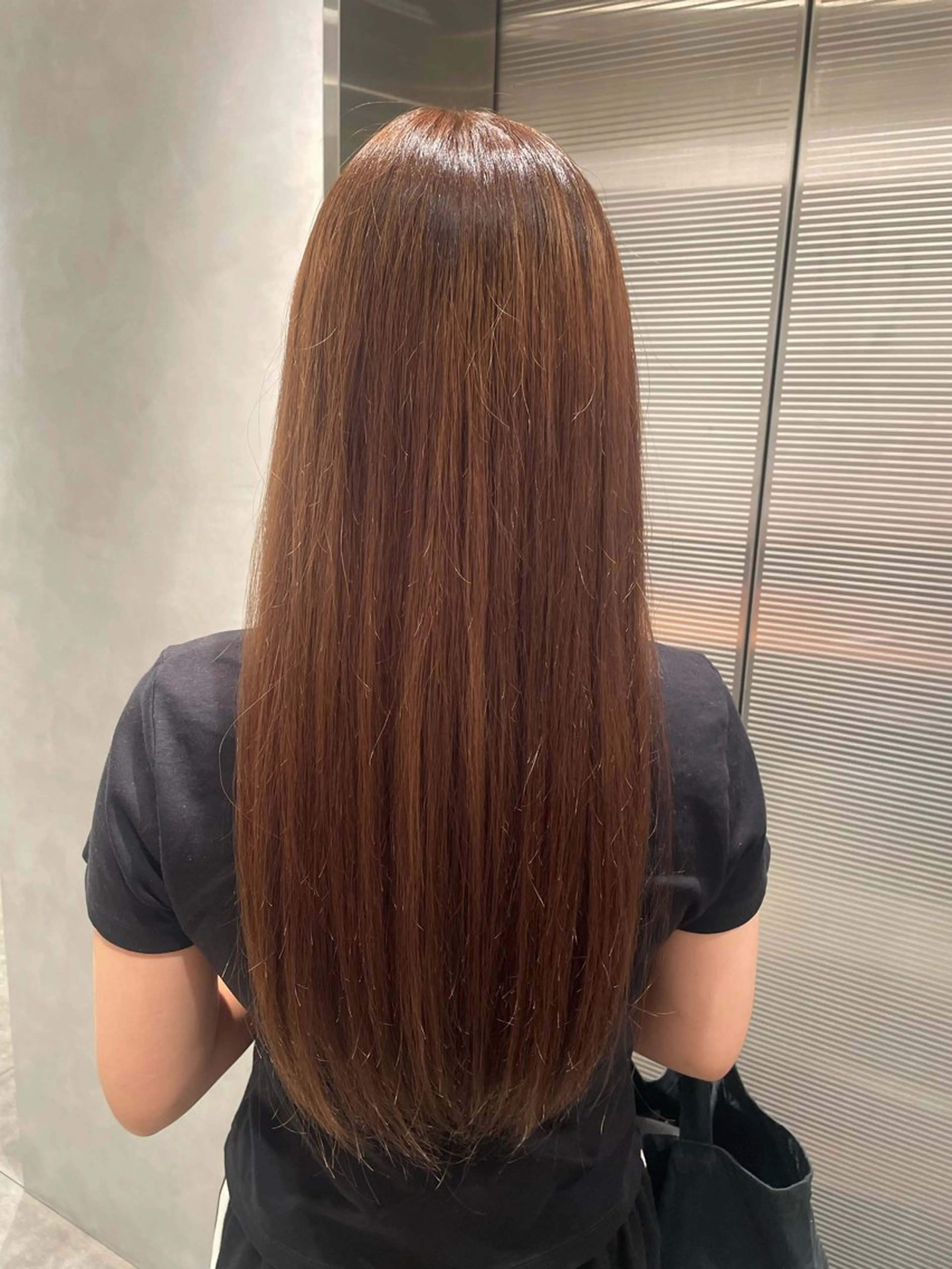 ロング カラー 高橋 遥々のヘアスタイル