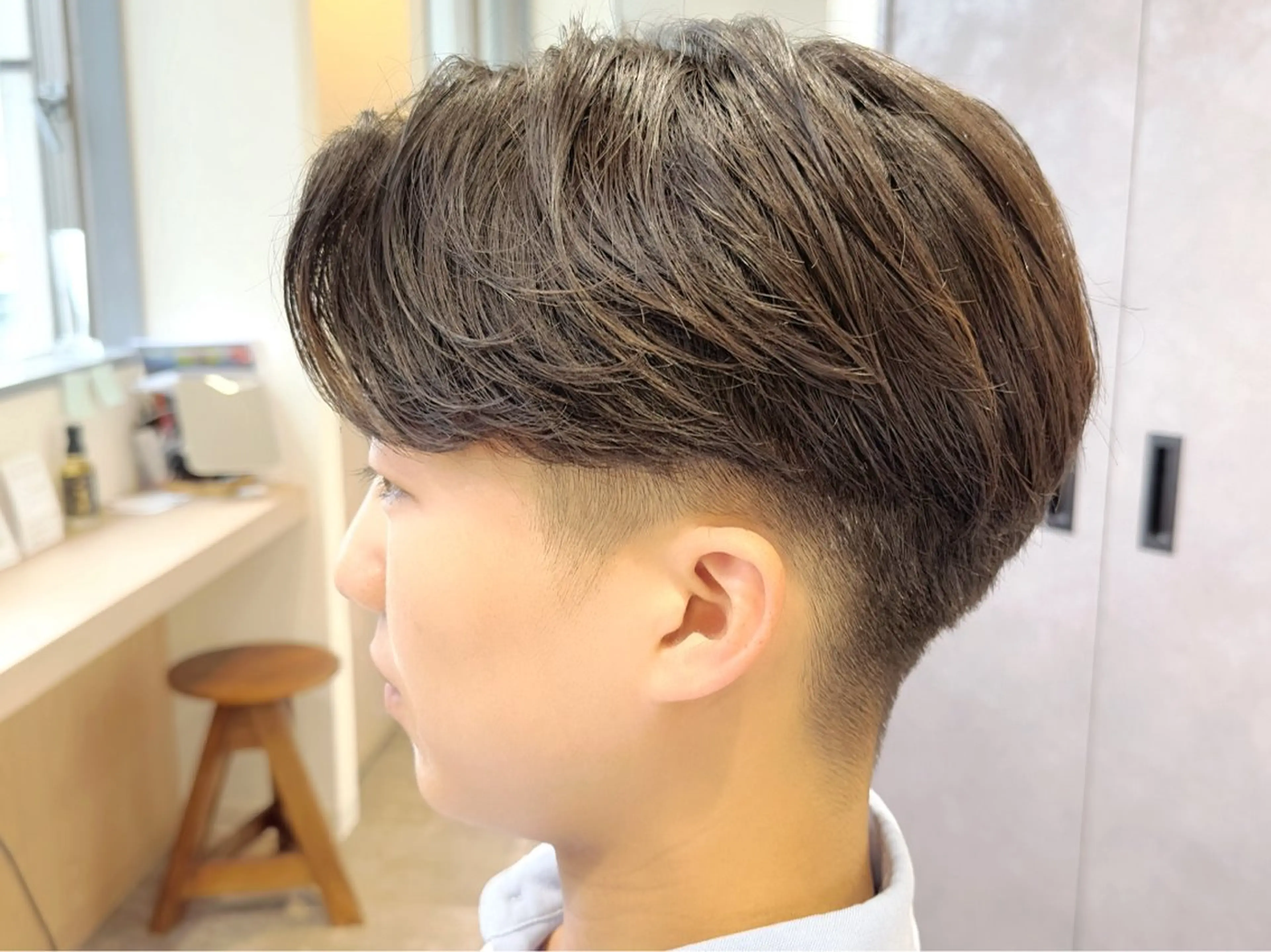 パーマ メンズ カット パーマ 【メンズパーマ】比嘉 啓人のヘアスタイル