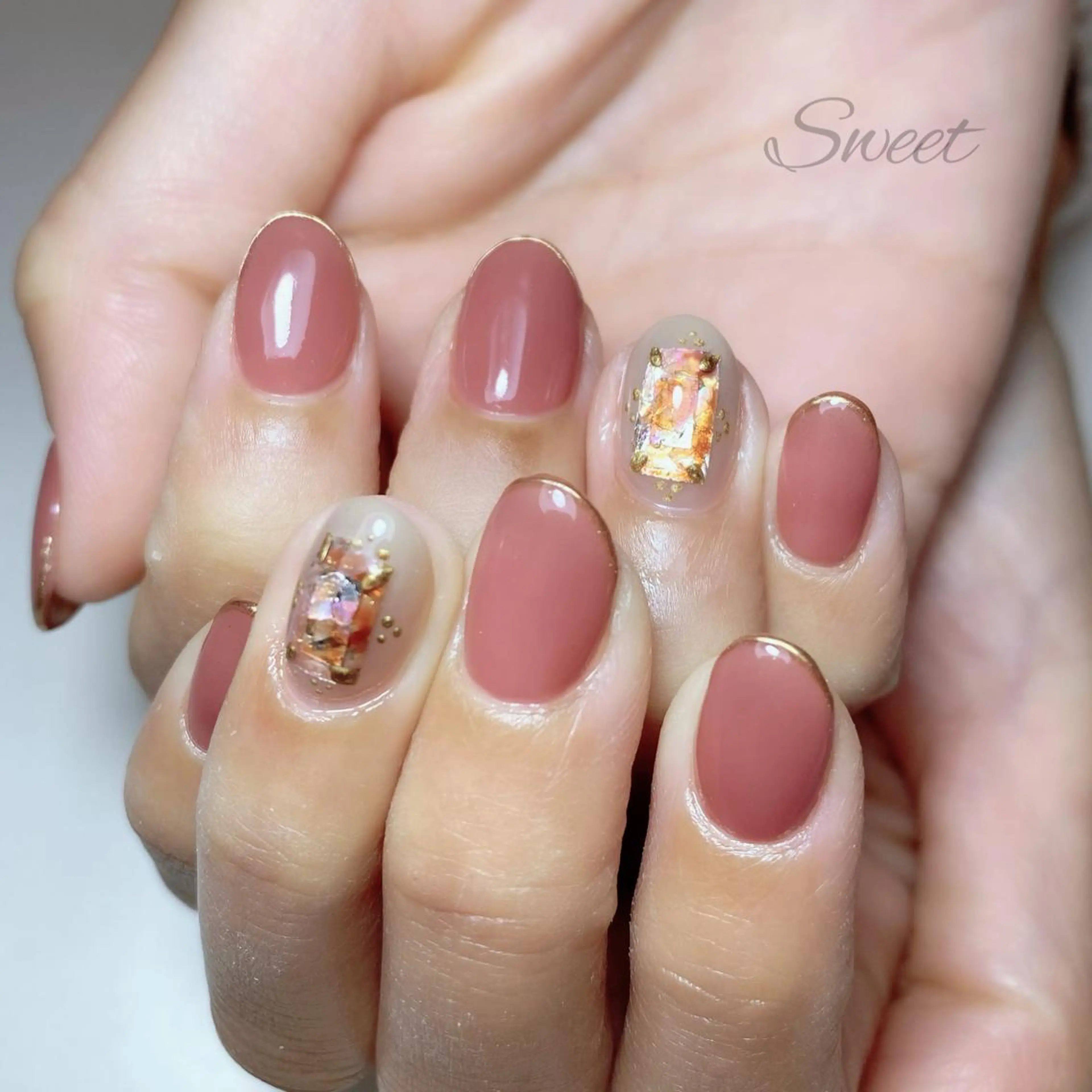 ネイル sweet 仲野陽子のネイルデザイン