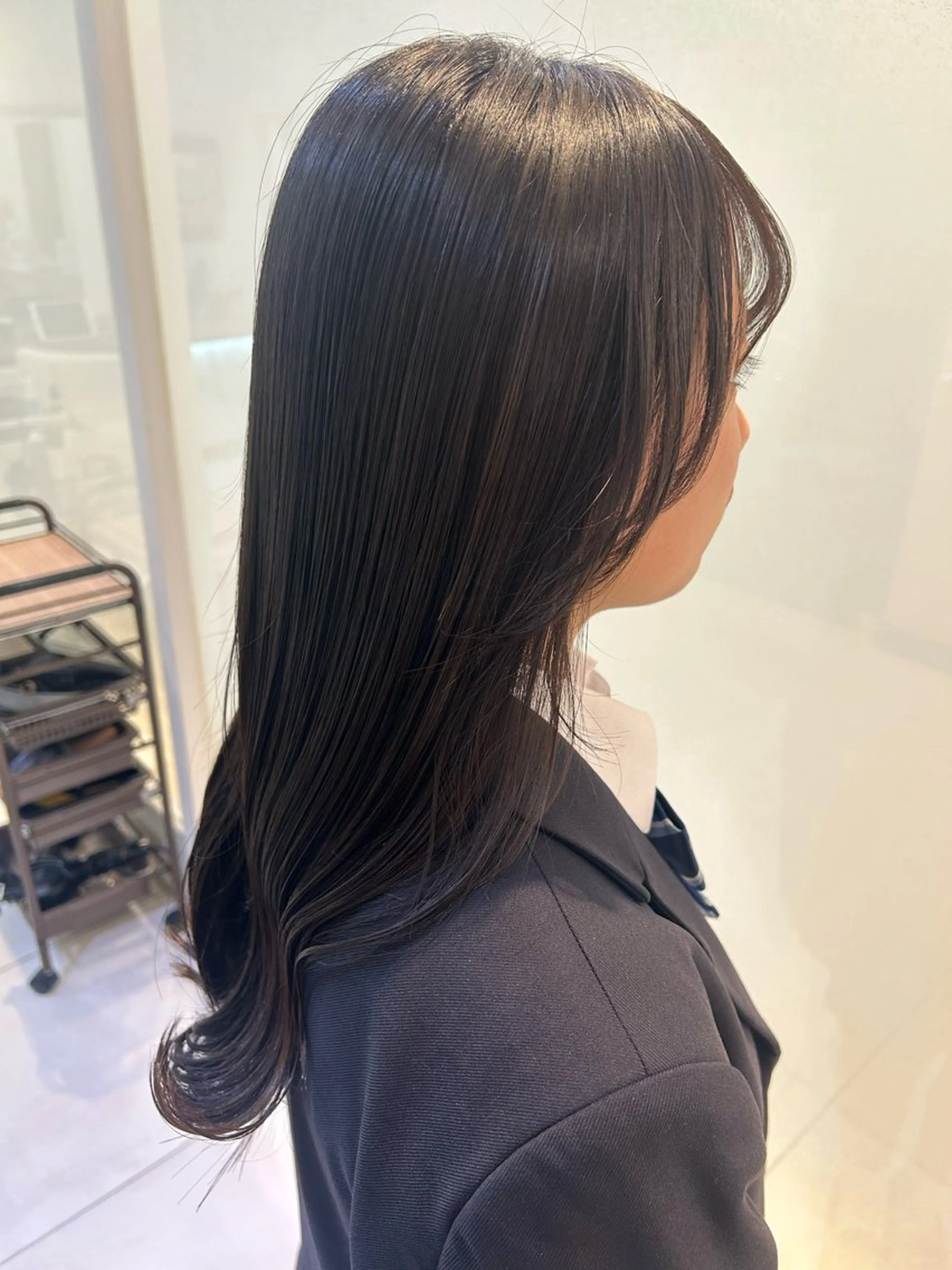 ロング 艶質改善/縮毛矯正 ササキナツミのヘアスタイル