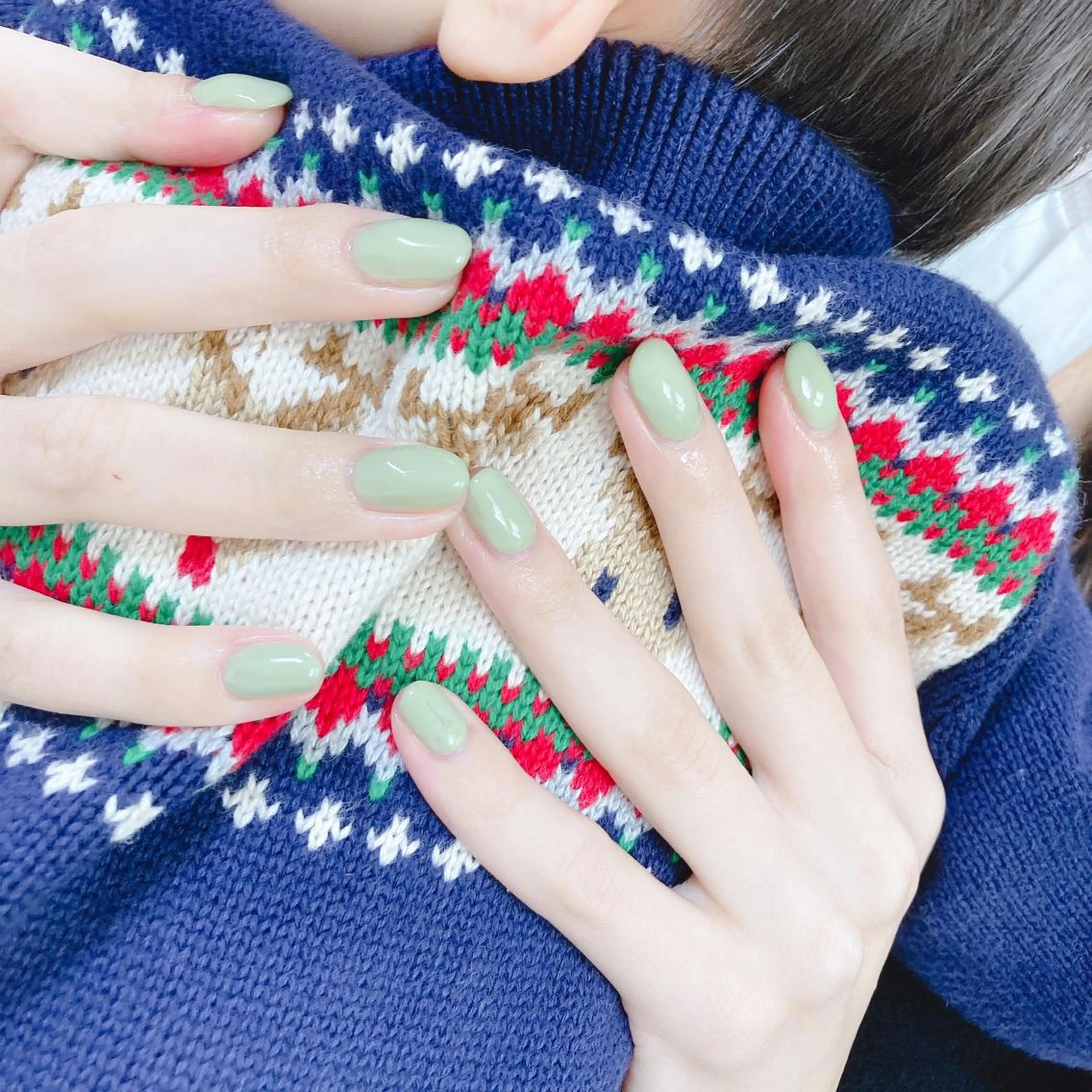 ネイル ワンカラーネイル 赤色 private salon G所属・goto yoshikoのその他イメージ