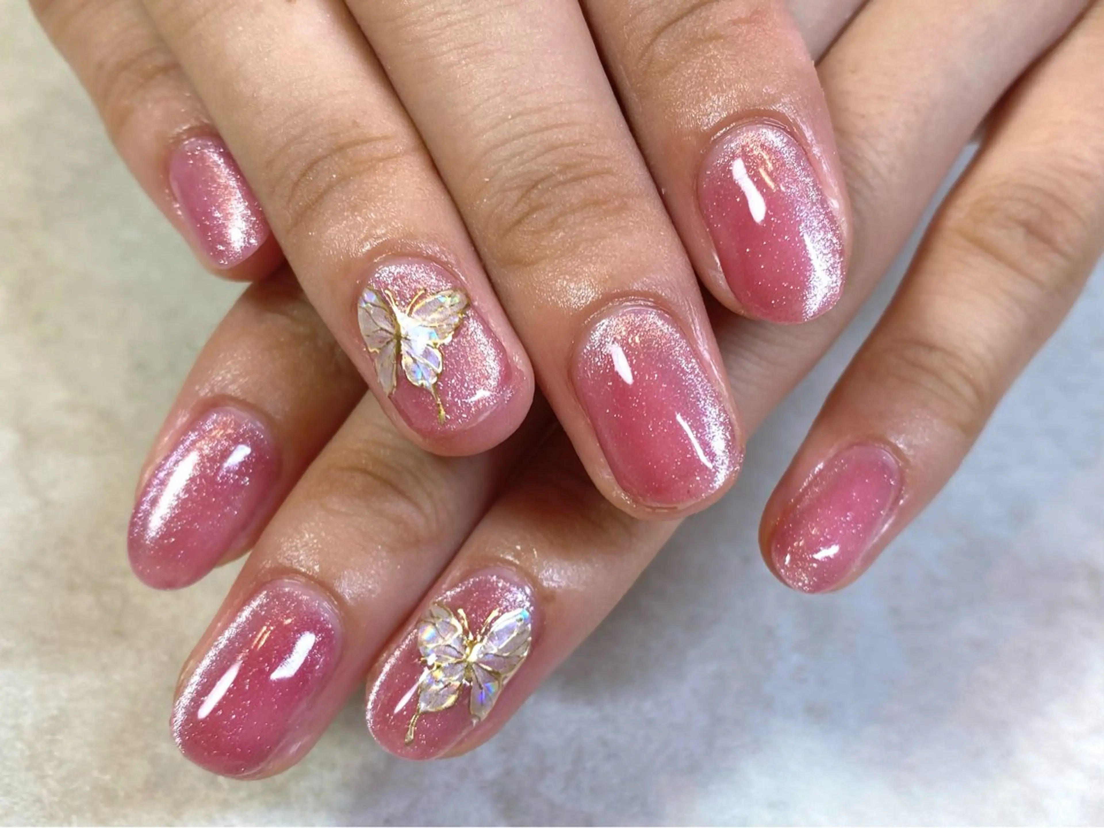 ネイル マグネットネイル ハンドネイル Nail R 🌸Noriのネイルデザイン