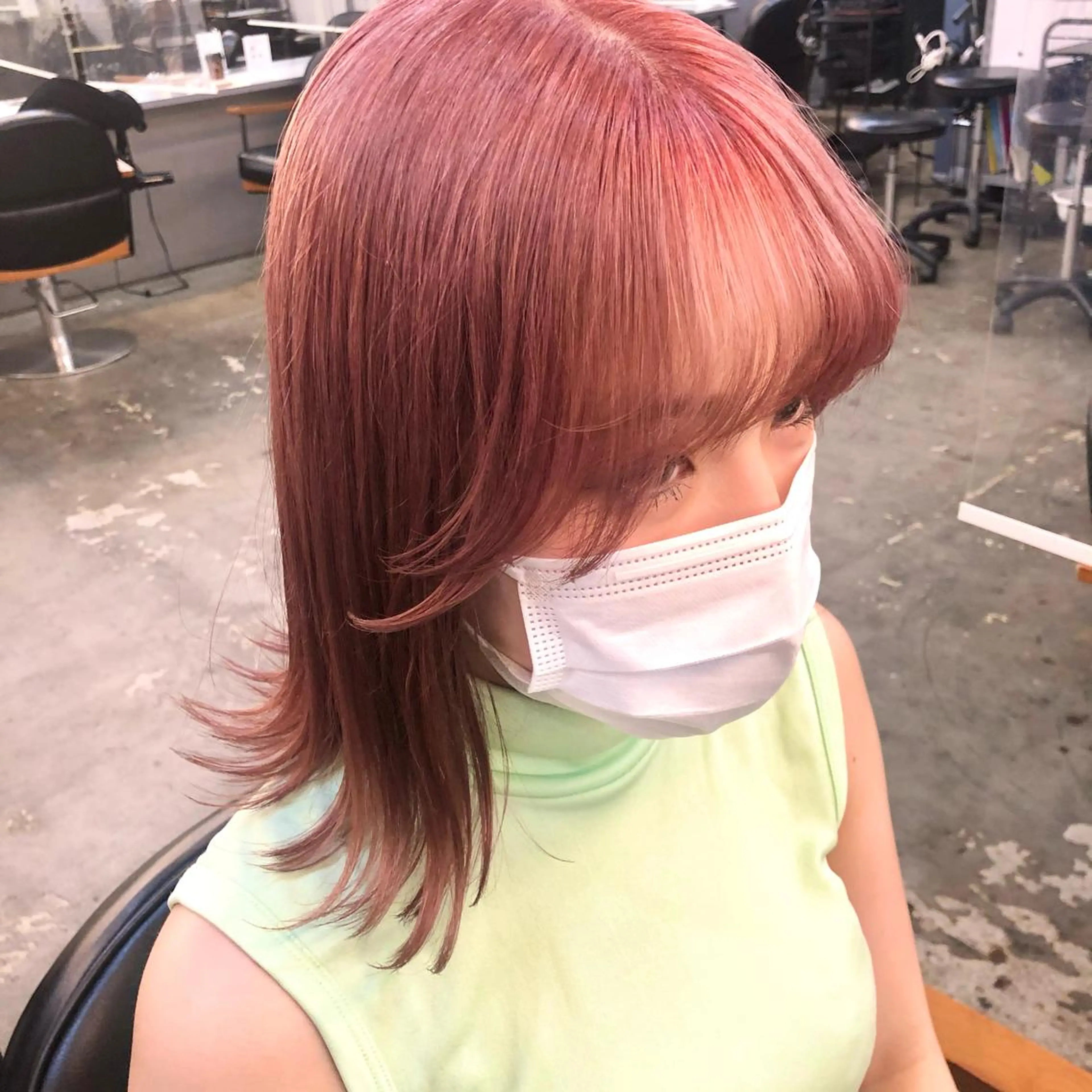 ミディアム 🤍韓国ヘア🇰🇷 タバタサオリ🤍のヘアスタイル