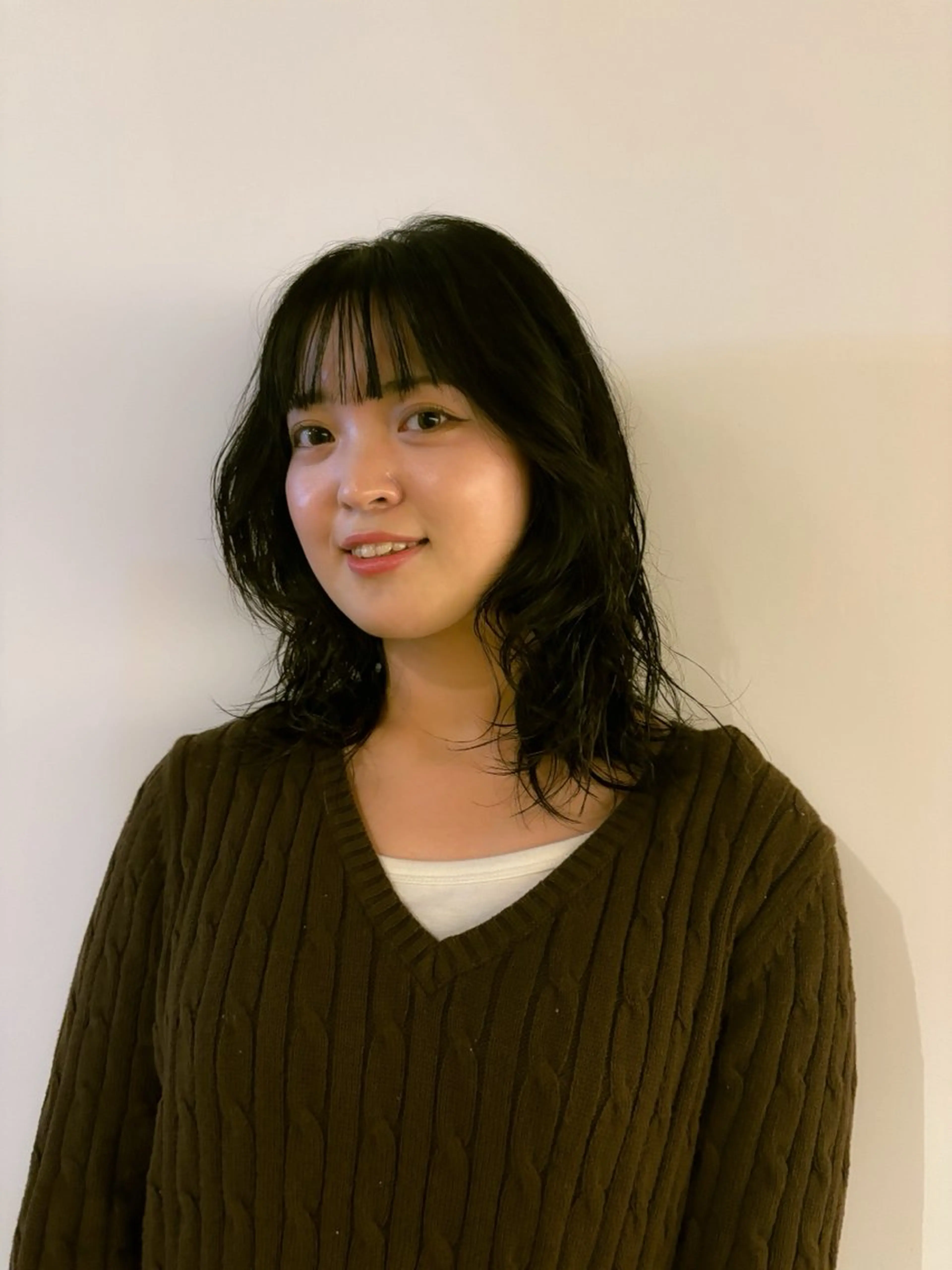 パーマ パーマ ウシロダ メグミのヘアスタイル