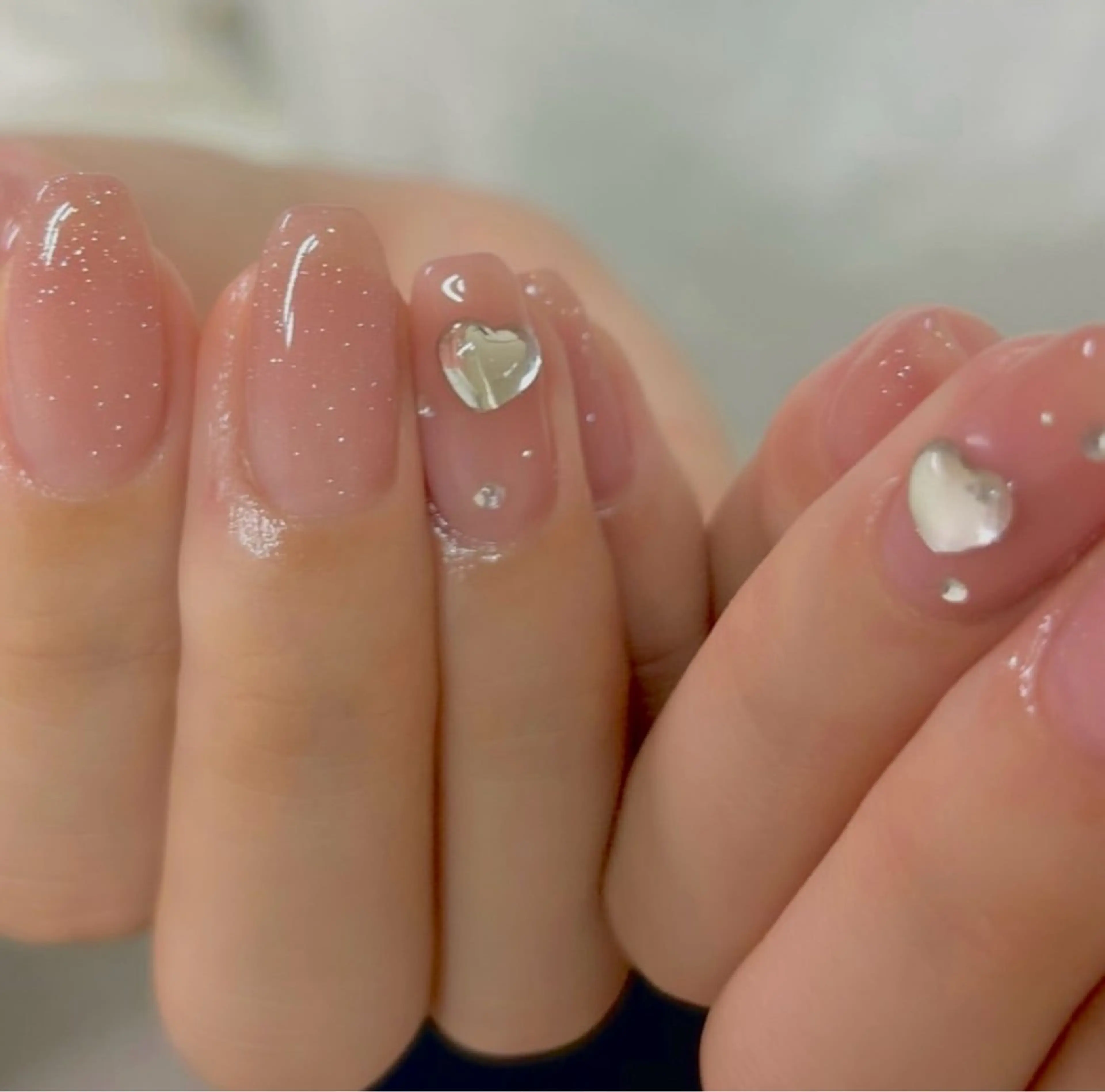 ミディアム ハンドネイル ショートネイル. Home sweetのネイルデザイン