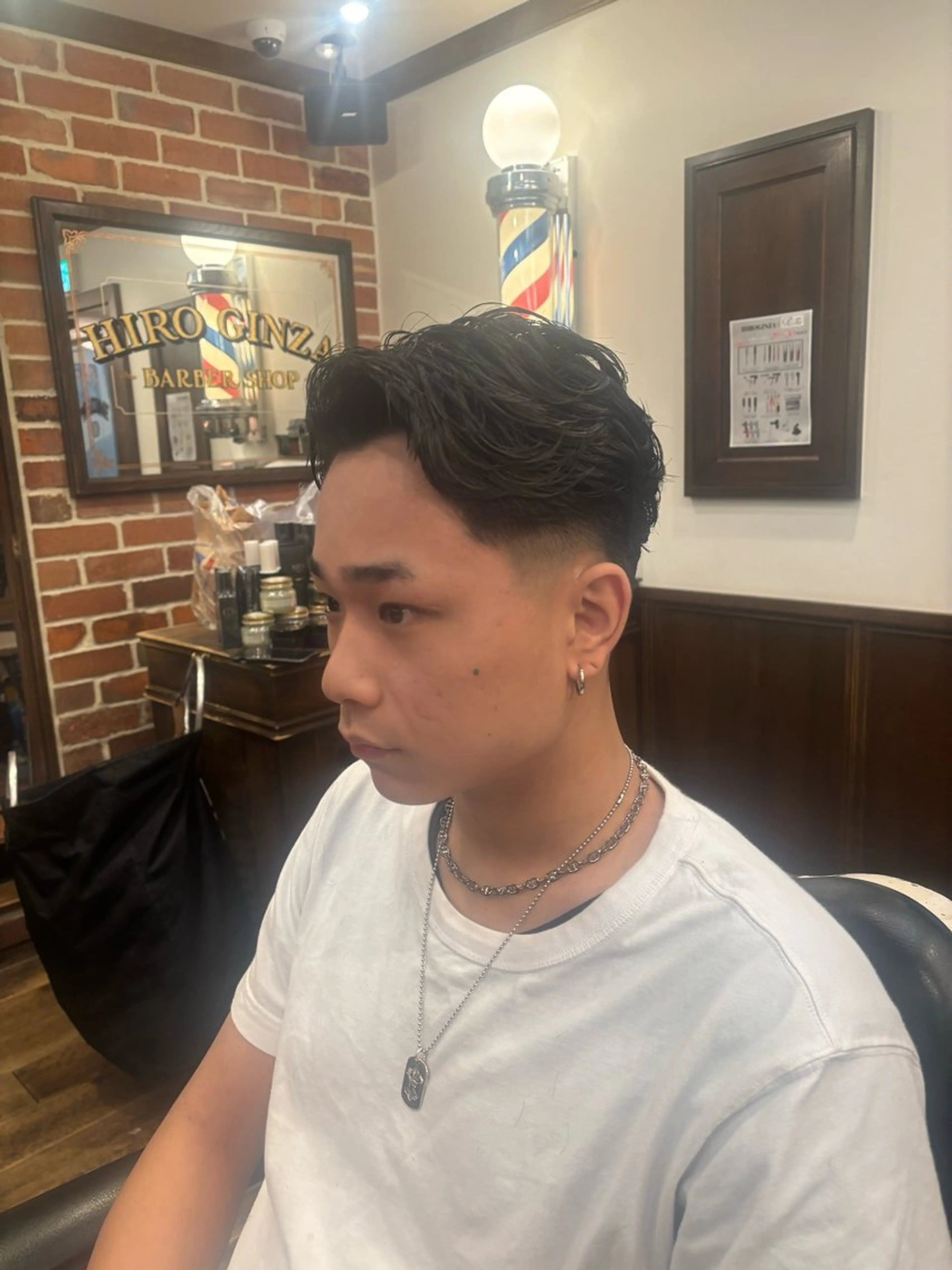 メンズ フェードカット ヒロ銀座バーバーショップ 恵比寿店所属・橋本 ゆりあのヘアスタイル