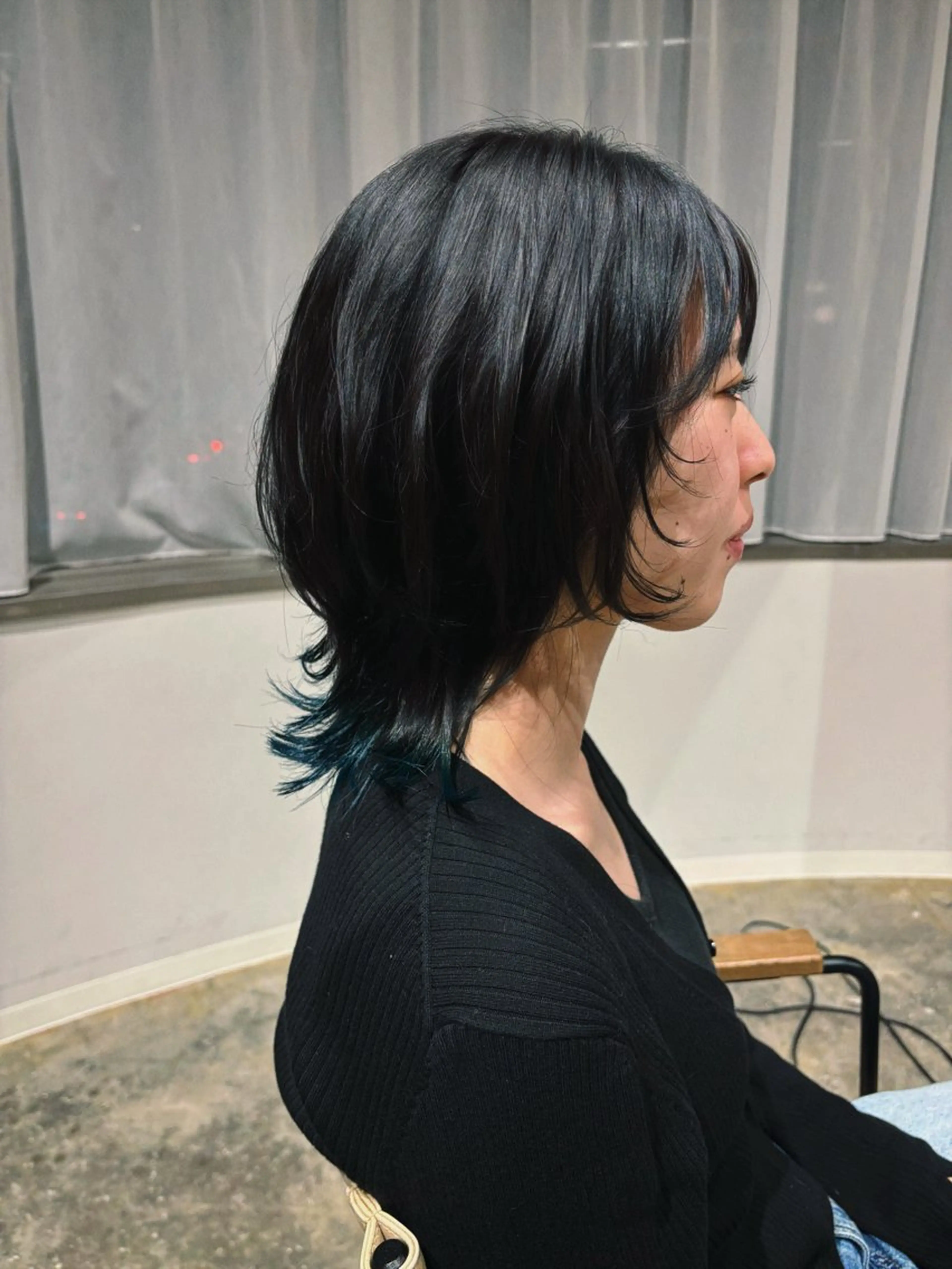 カラー ヘアカラー 星 美羽のヘアスタイル