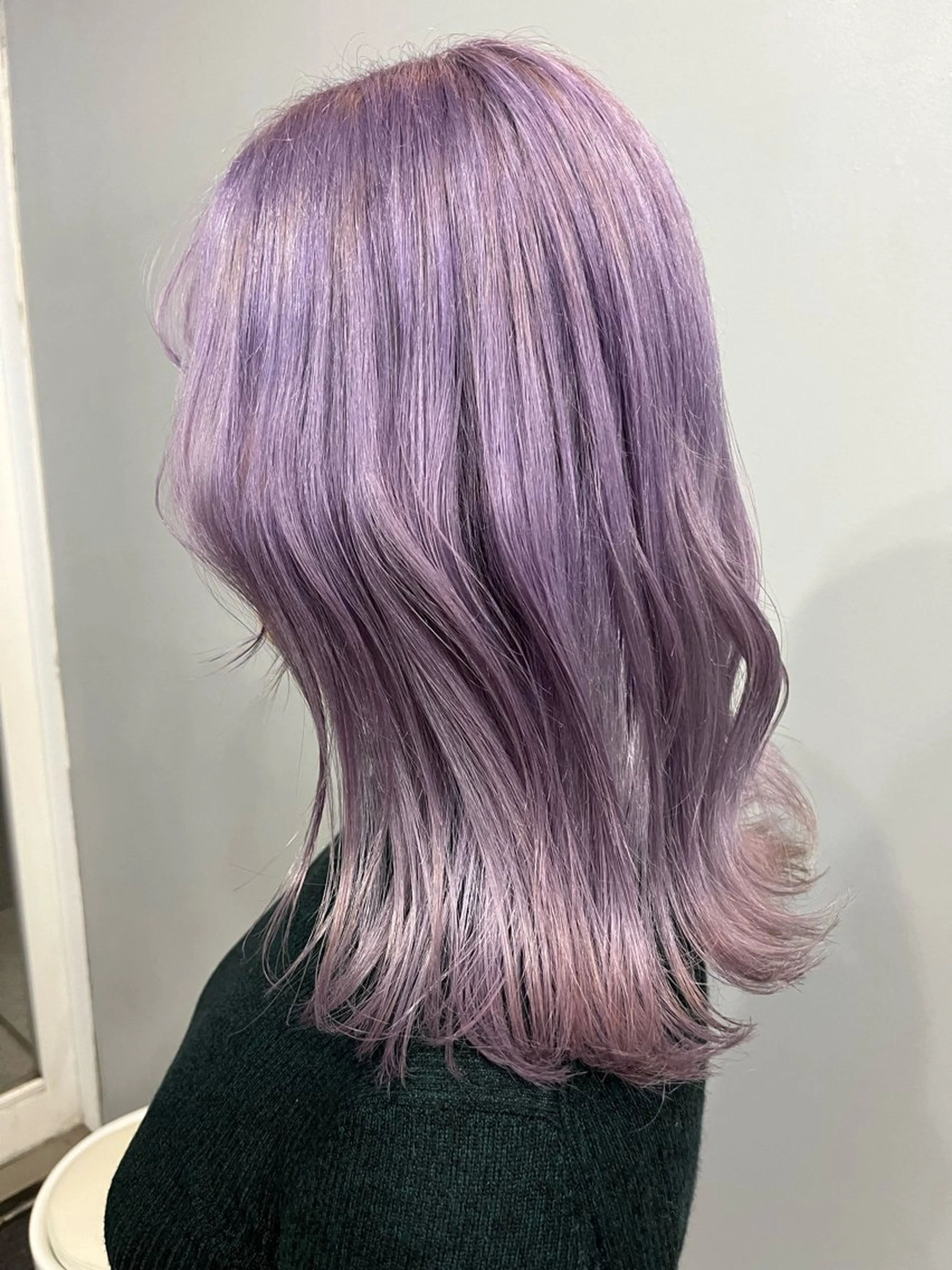 ミディアム カラー ヘアカラー トリートメント ヘアセット 🎀透明感 カラー🎀ミズキのヘアスタイル