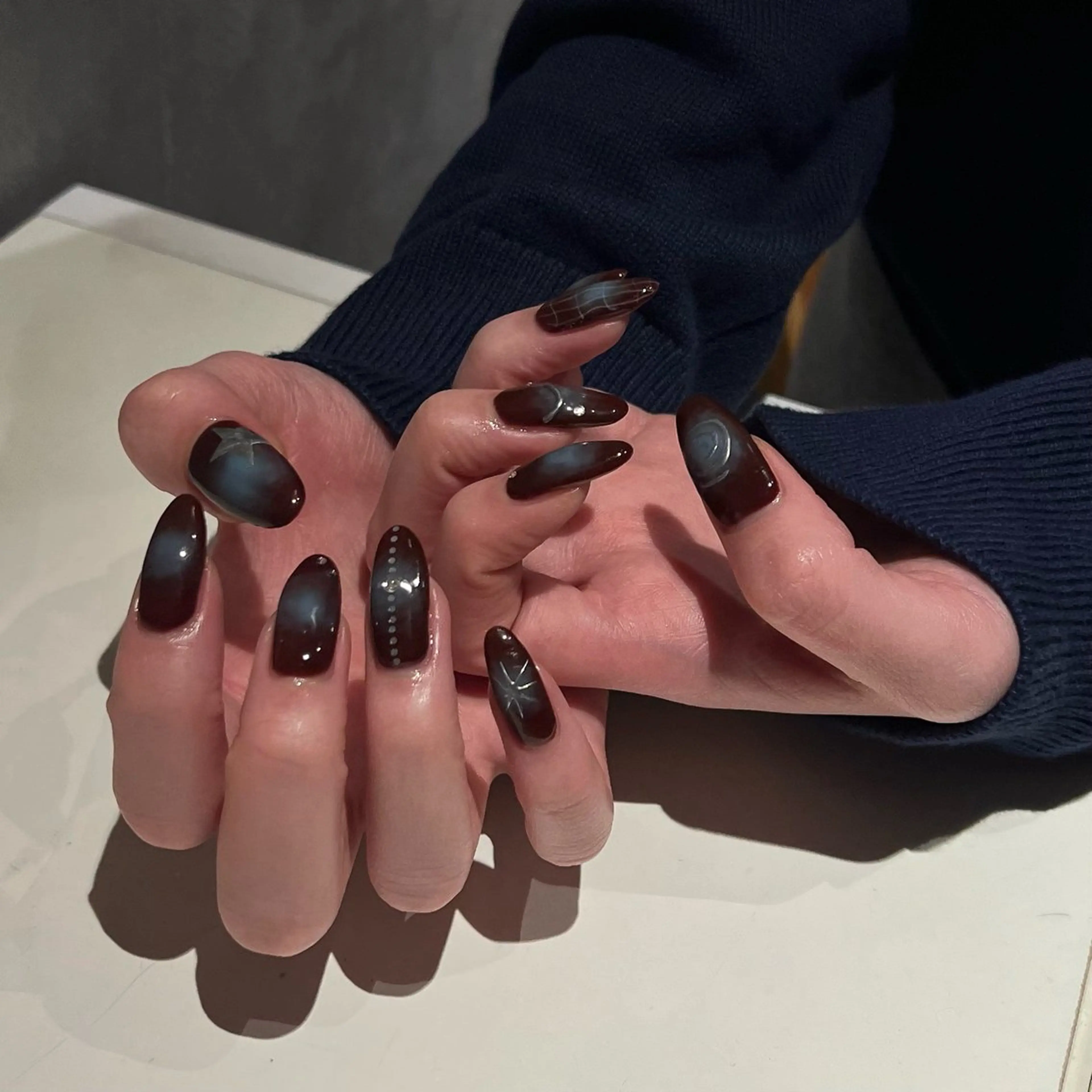 ネイル ハンドネイル 高橋 麻里子のネイルデザイン