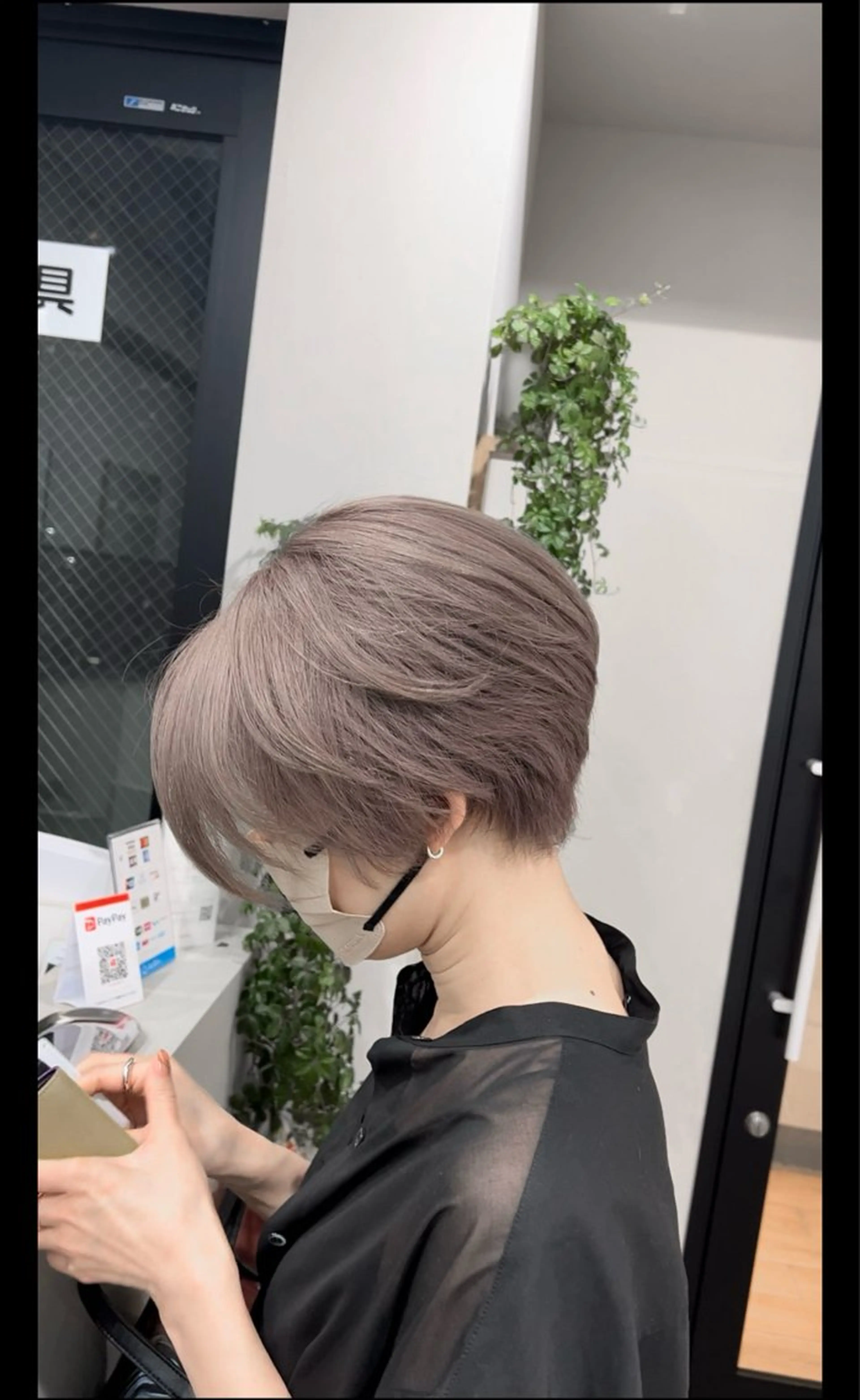 ショート カラー ブリーチ 透明感カラー ブリーチ/ハイトーン 🔥MOTOKI🔥のヘアスタイル