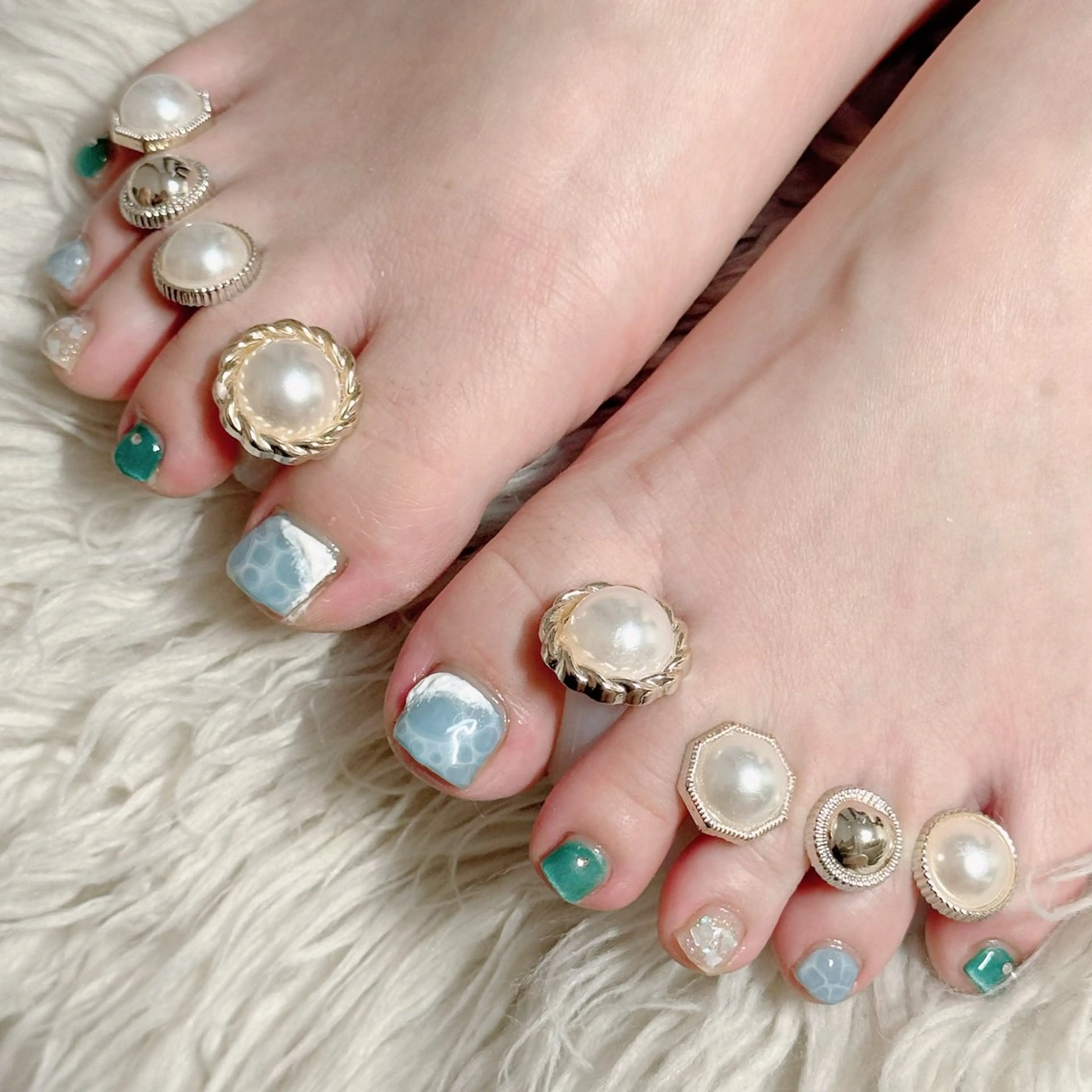 ネイル フットネイル Luna ＊naoのネイルデザイン