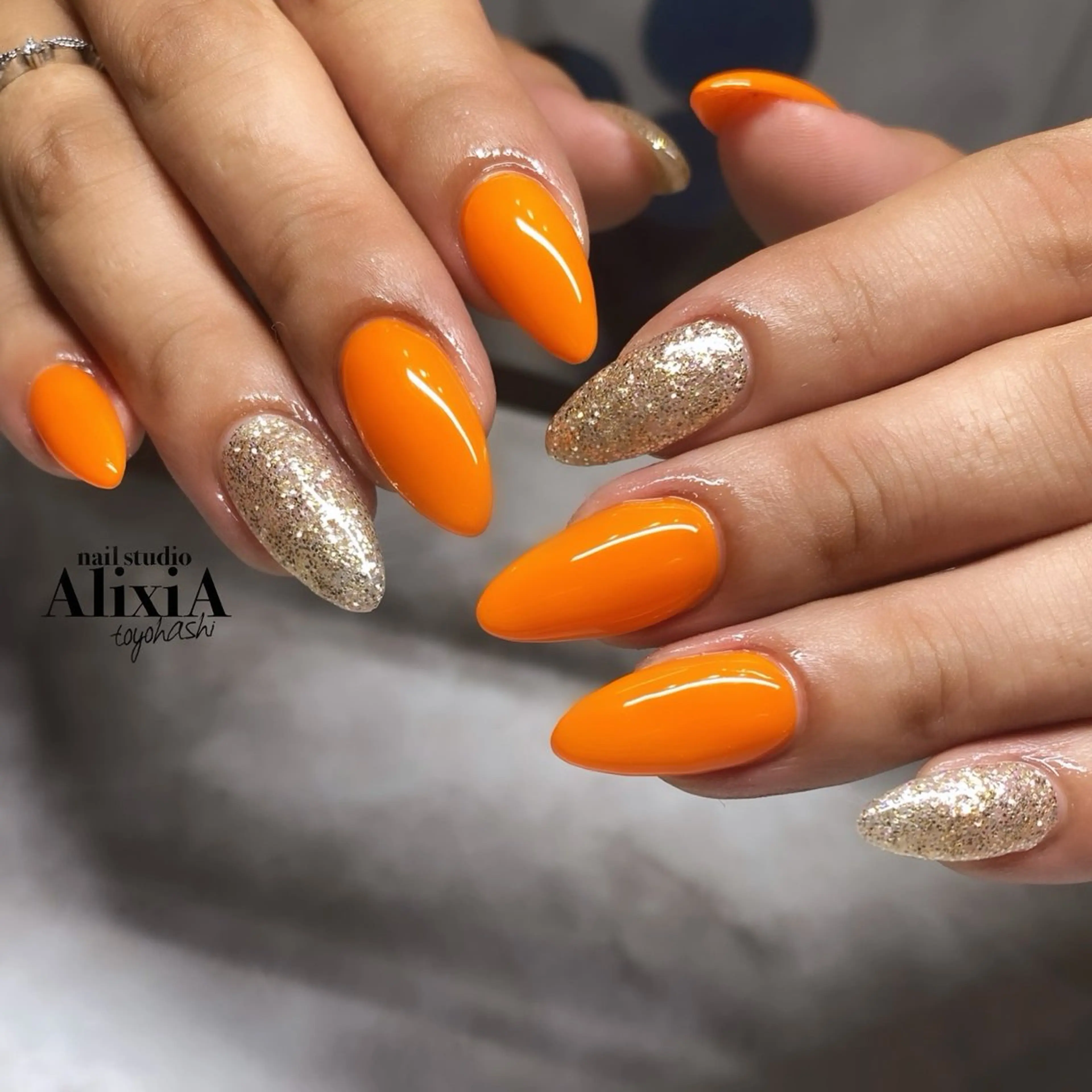 ネイル ハンドネイル AlixiA   nail studio所属・AlixiA ゆみのネイルデザイン