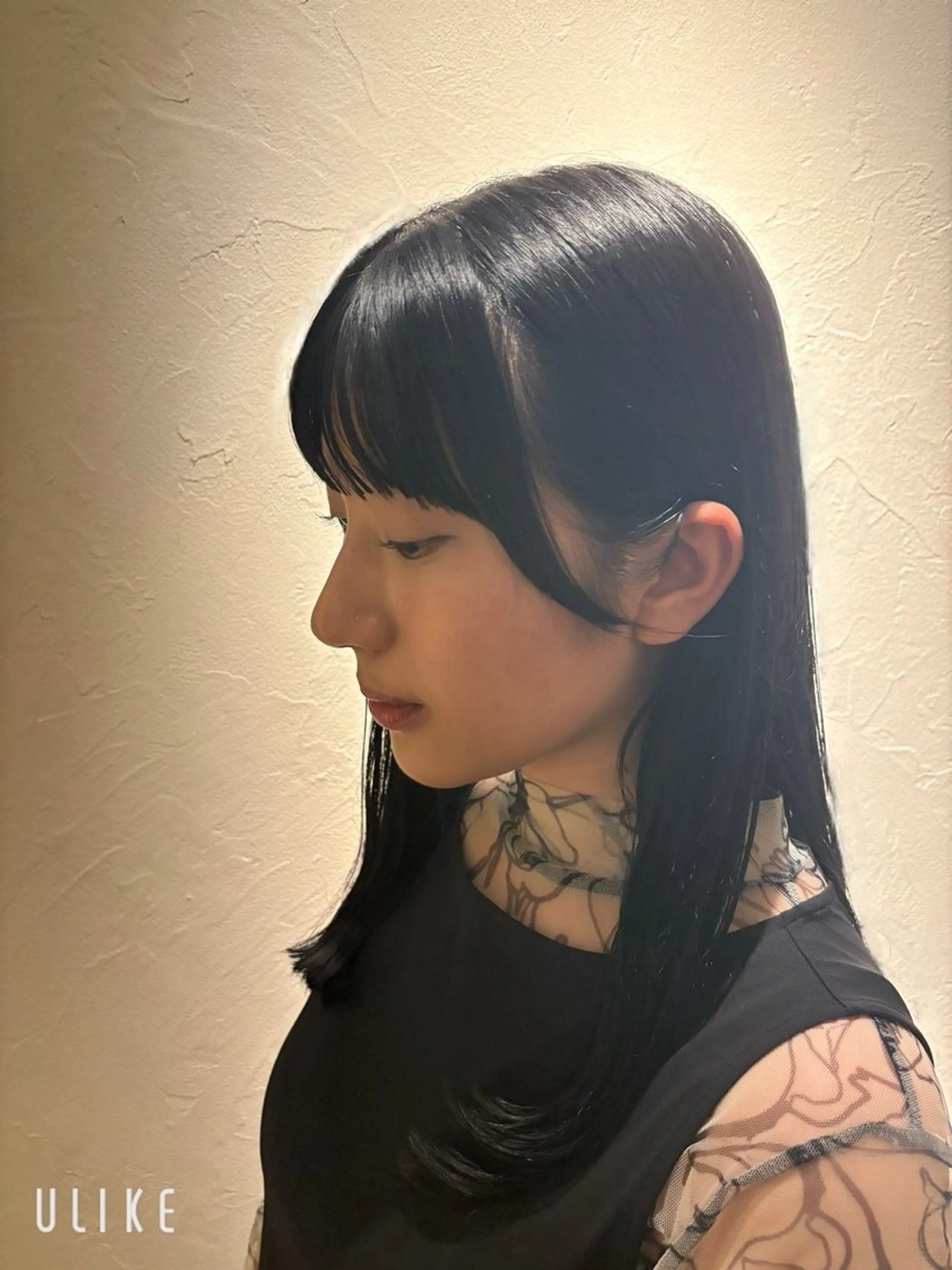 セミロング カラー ⌇透明感color 🌹ᴍᴇɢᴜᴍɪ ⌇のヘアスタイル
