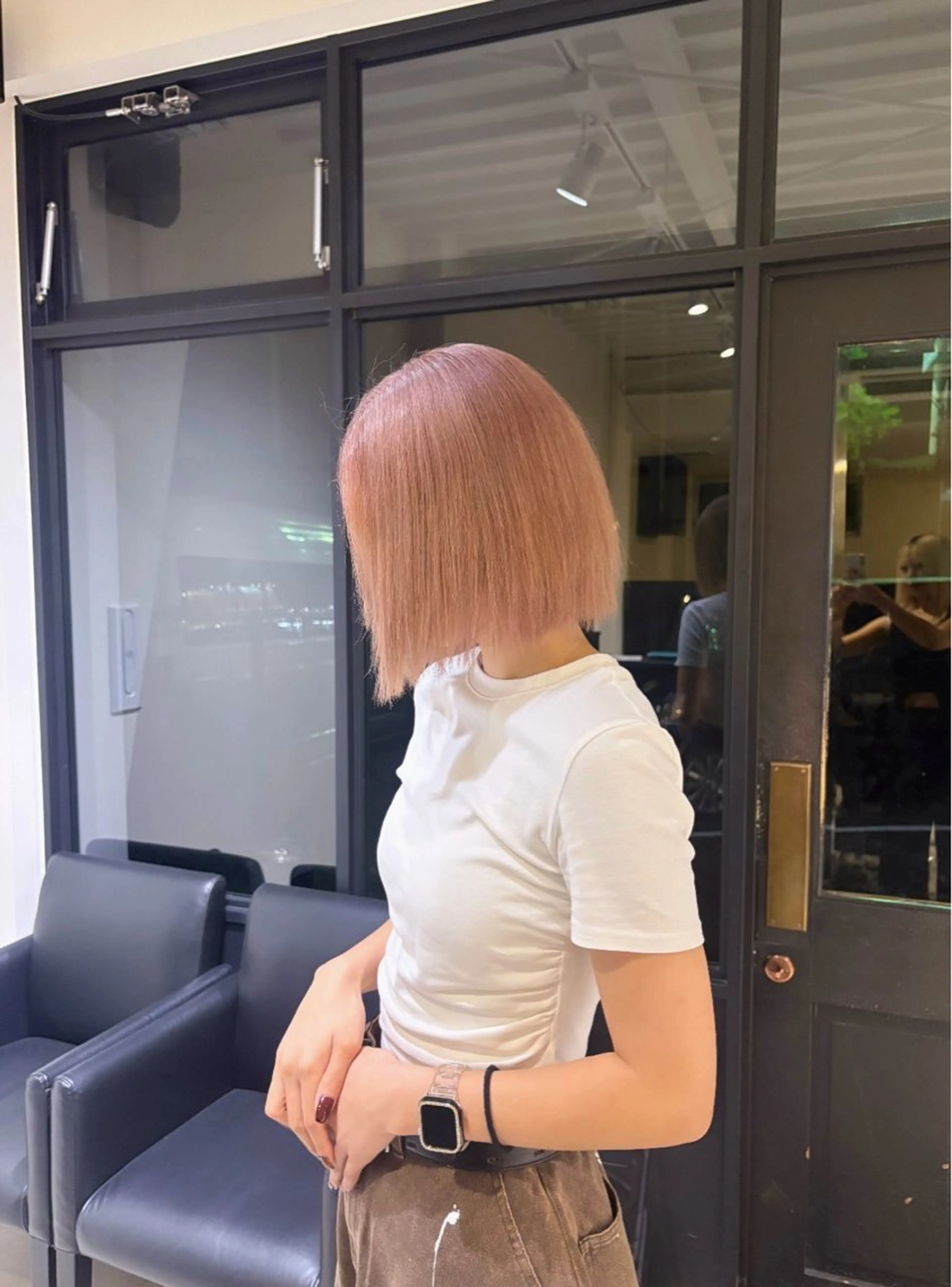 ショート ヘアカラー トリートメント エデル所属・⠀ hinaのヘアスタイル