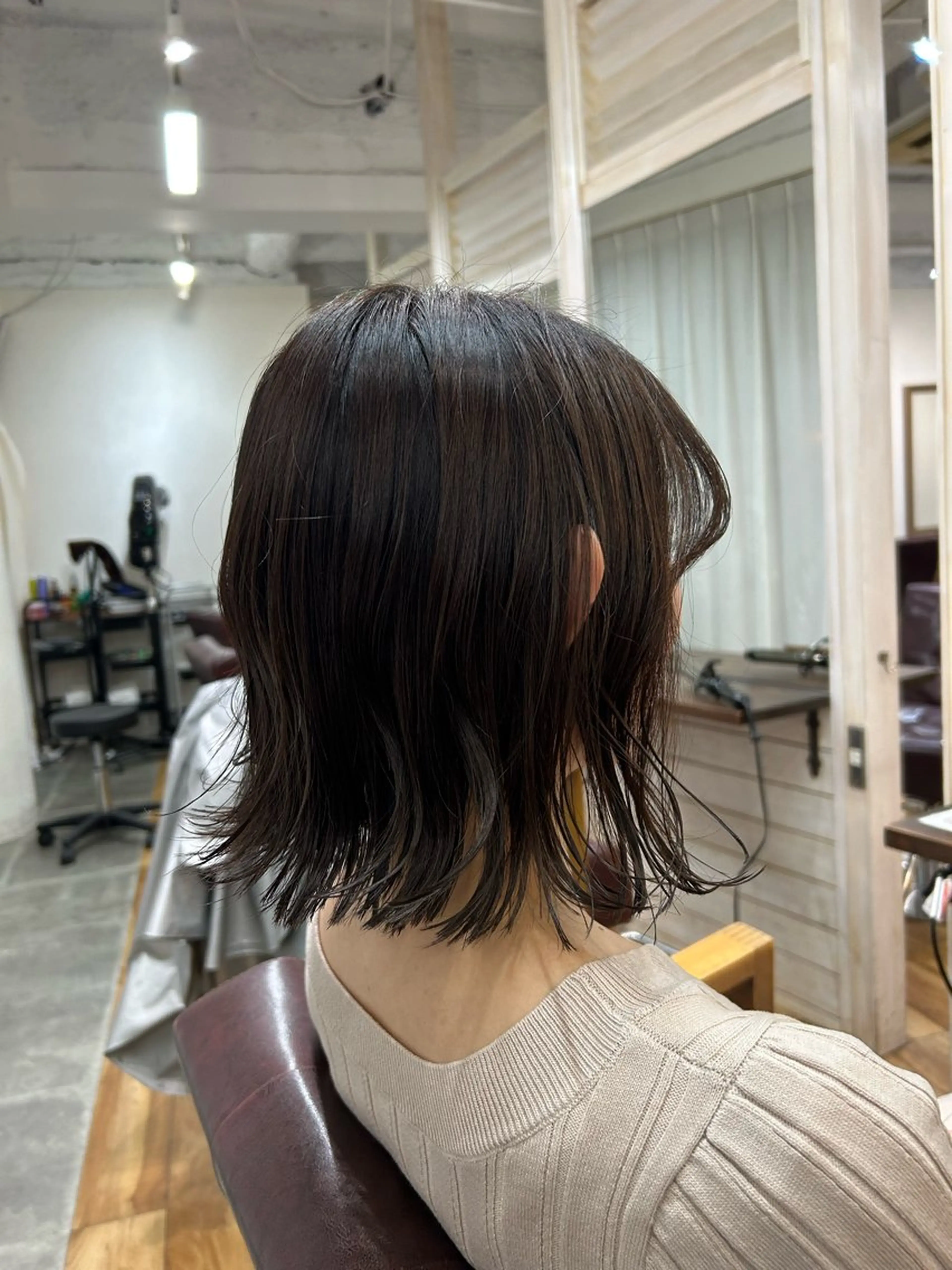 ショート カラー アッシュ ベージュカラー カット ヘアカラー トリートメント CECIL hair なんば店所属・メンズパーマ 艶髪☆店長☆有馬のヘアスタイル