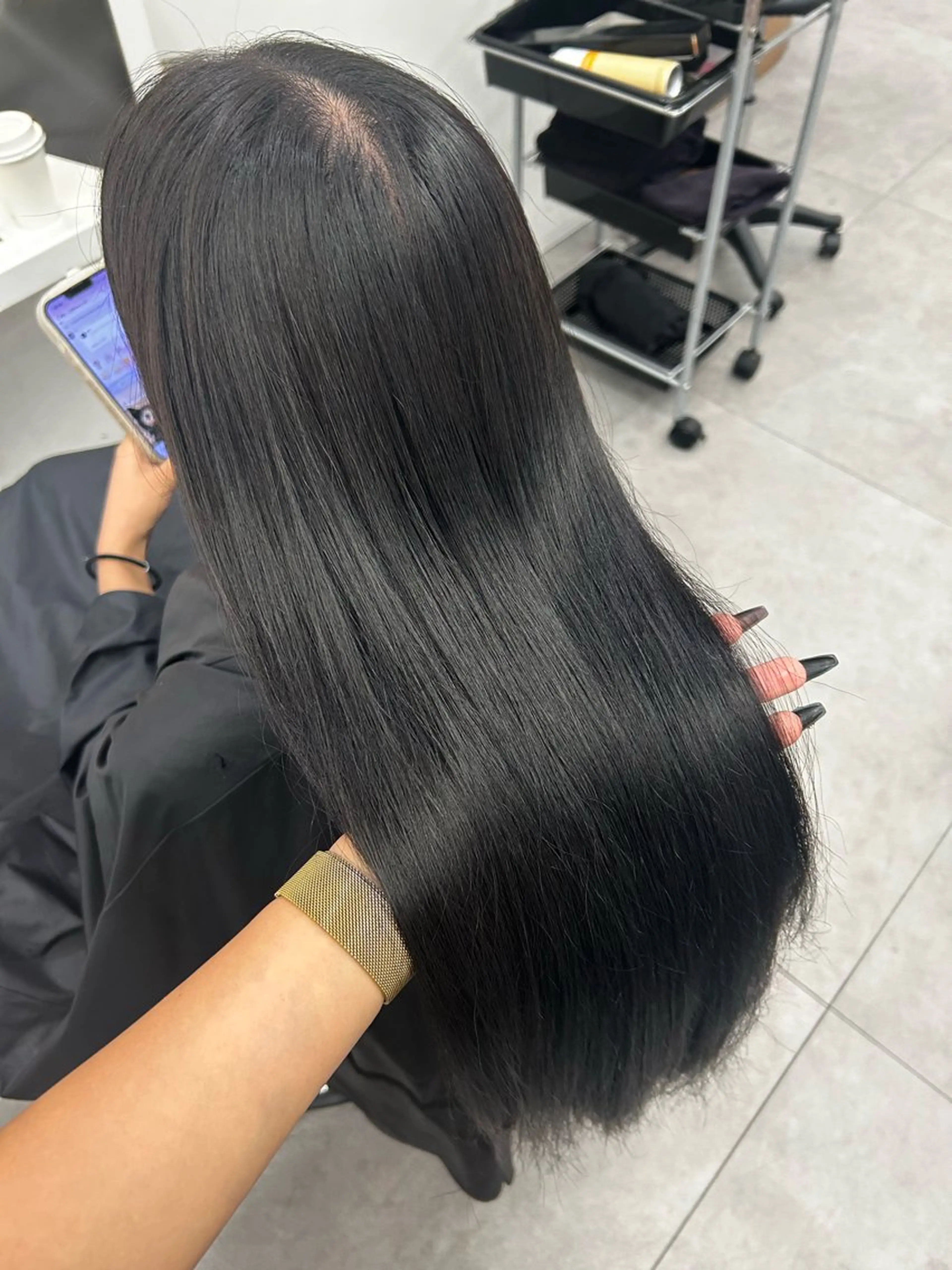 【学割U24】垢抜け暗髪カラー✨🖤＋ioeオリジナルケア付きの写真