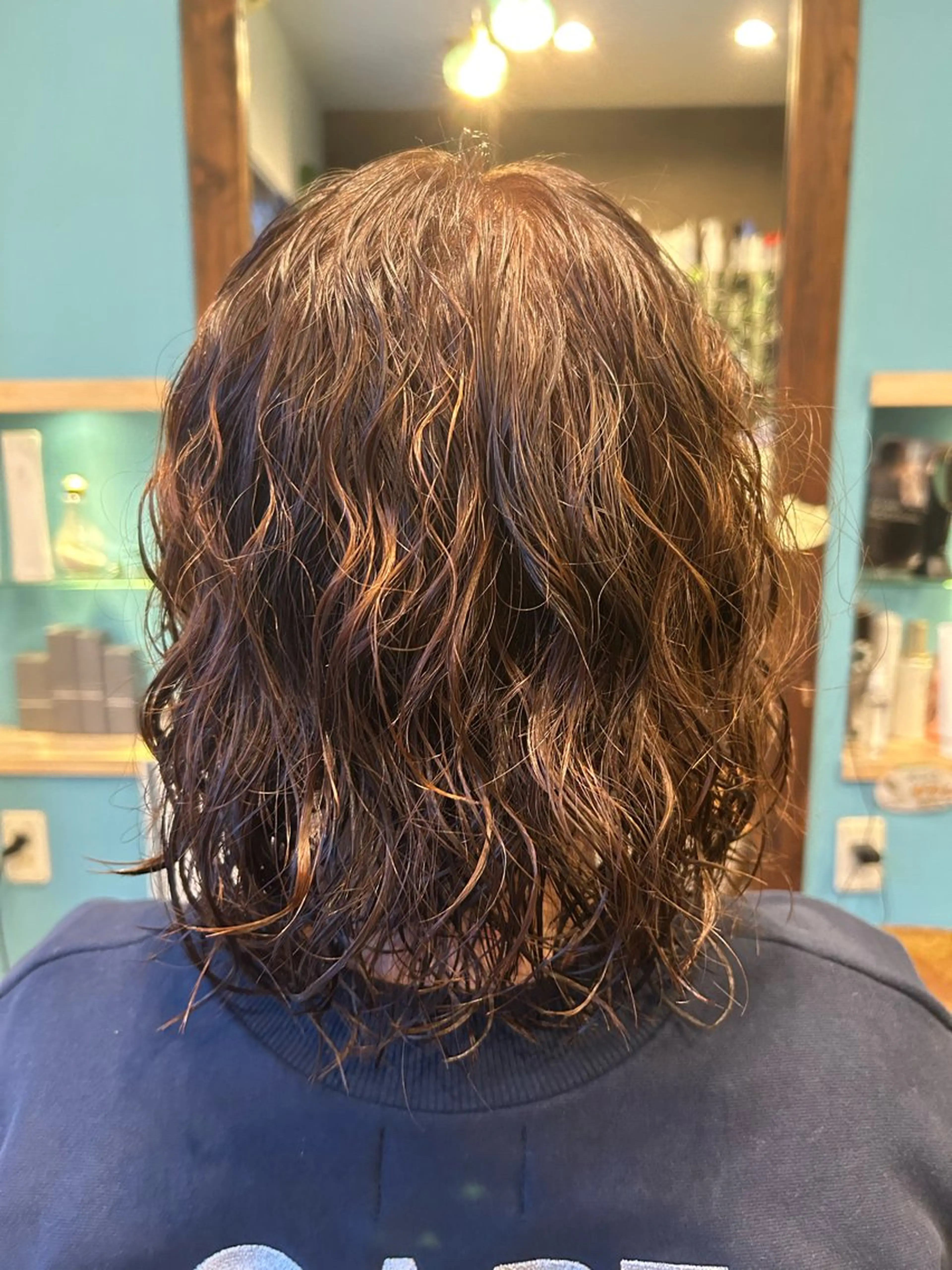 ミディアム 💜いわた みはる💜のヘアスタイル