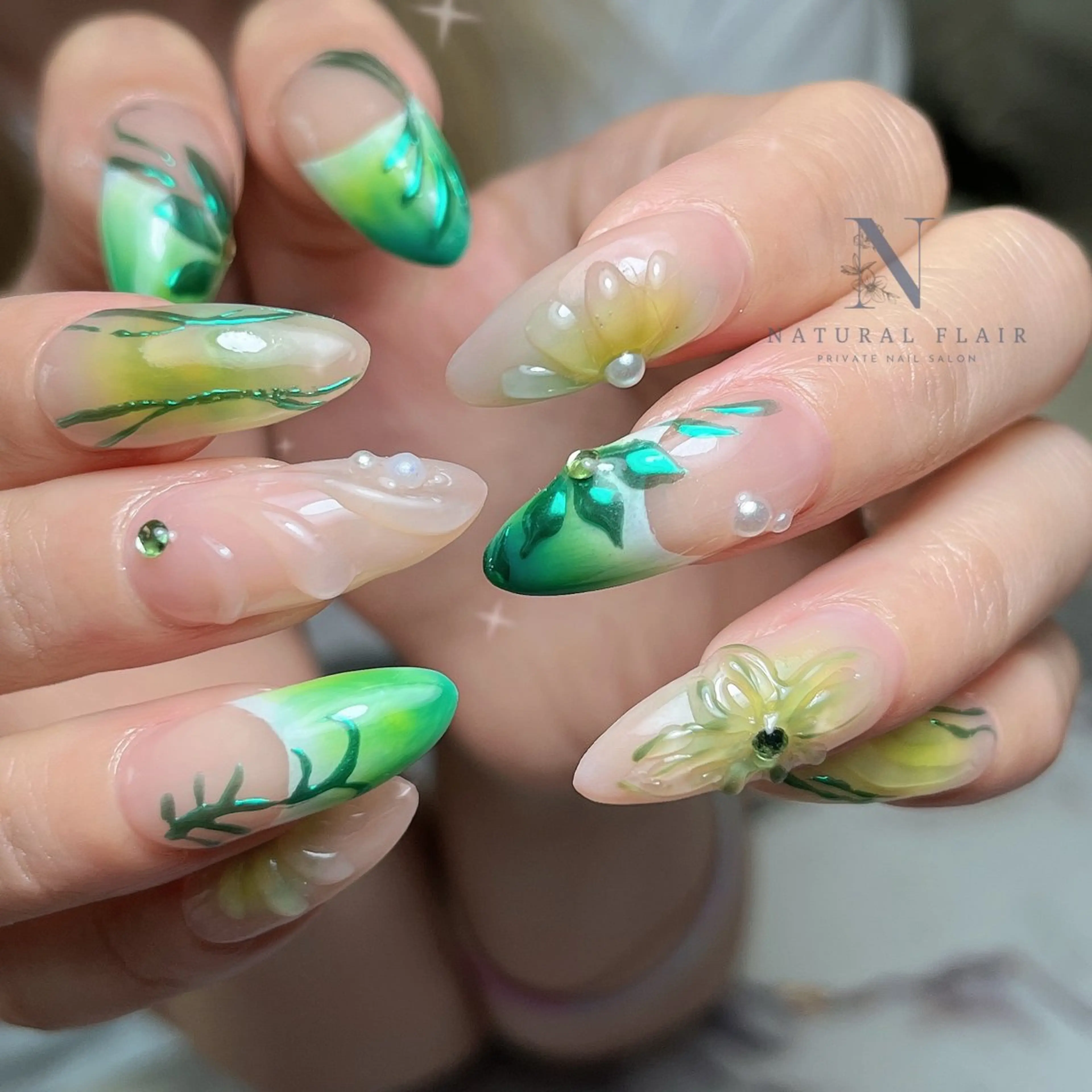 ネイル ハンドネイル natural flairのネイルデザイン