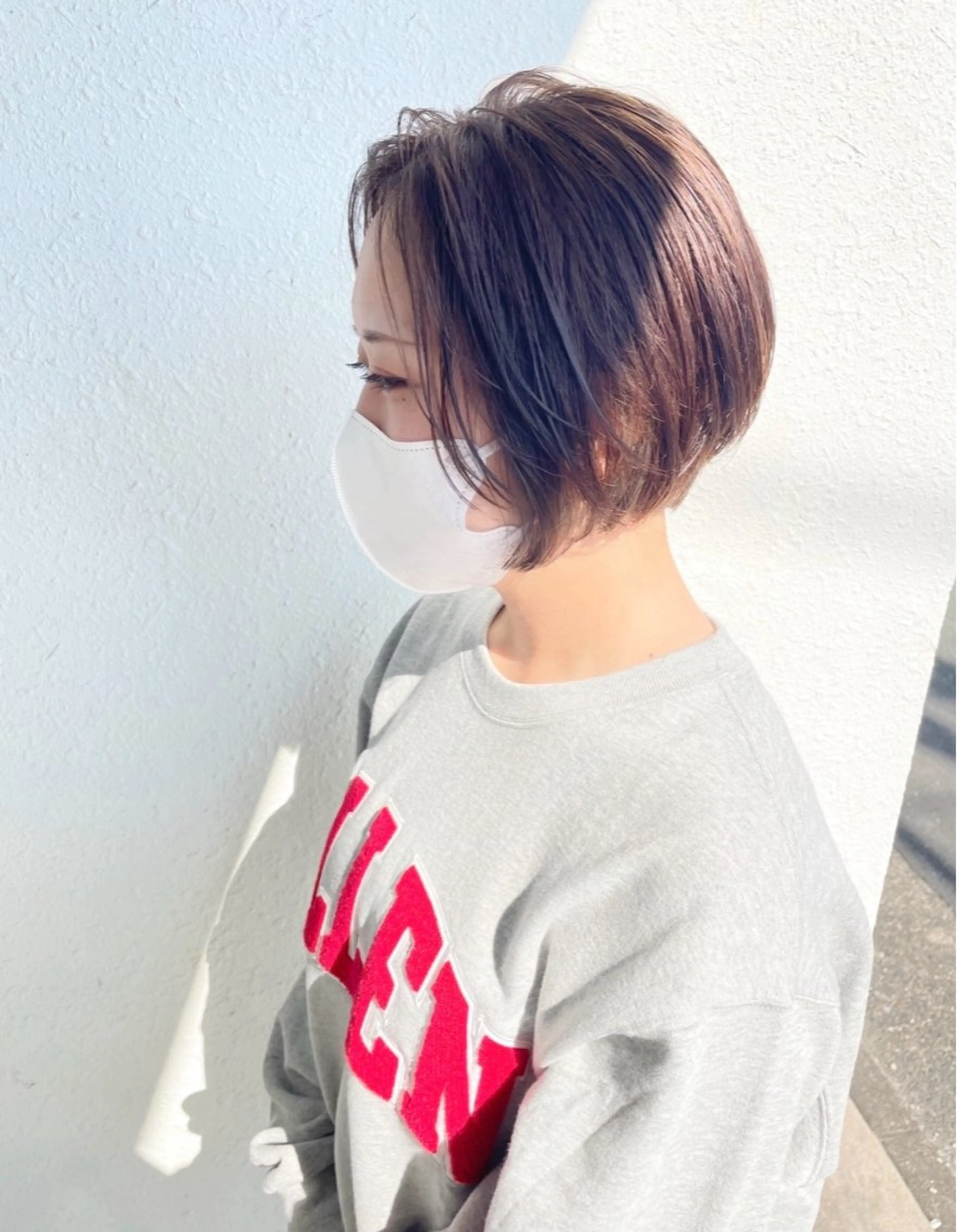 ショート カラー カット ヘアカラー ケアブリーチ /髪質 改善/古橋圭史郎のヘアスタイル