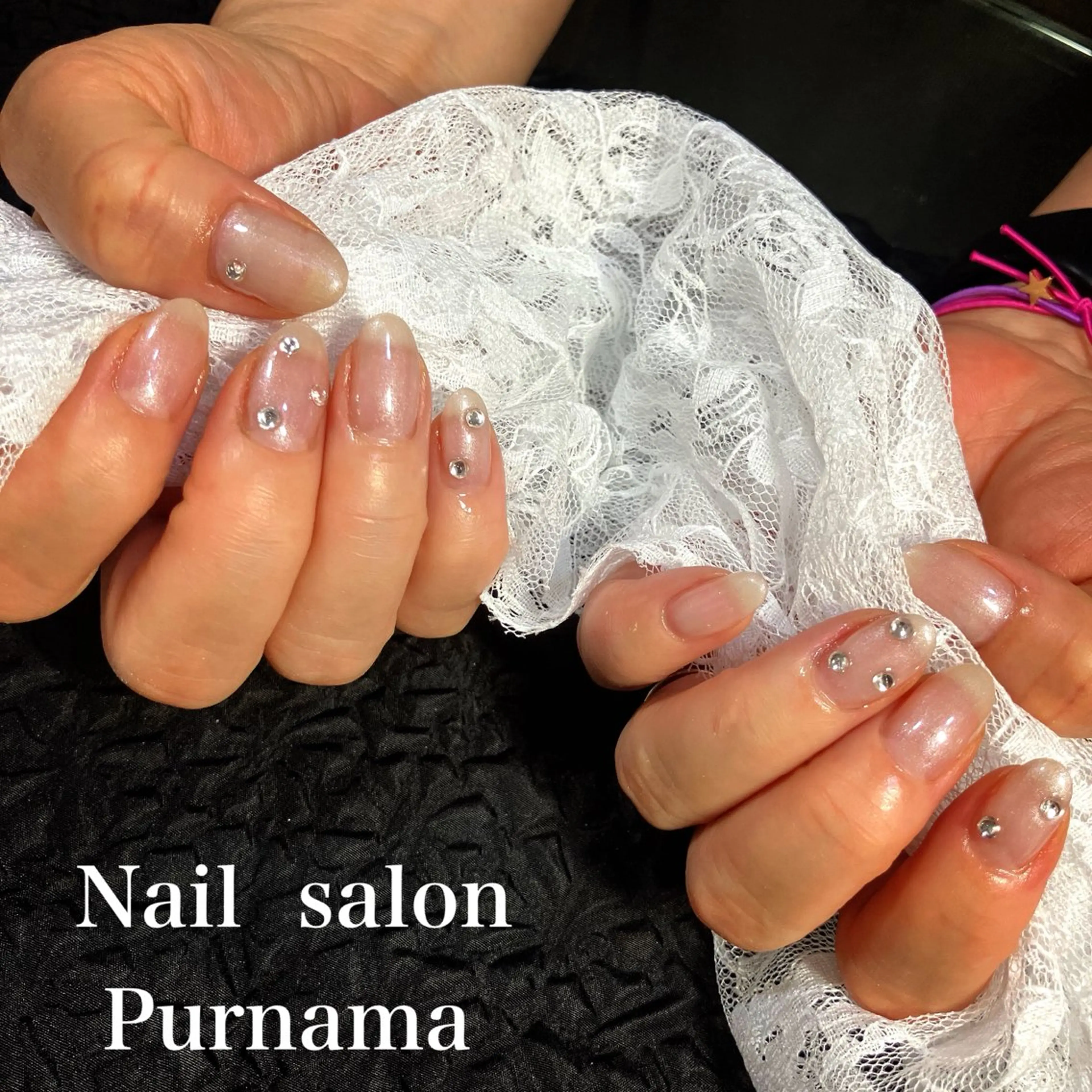 ネイル ハンドネイル Purnama(ﾌﾟﾙﾅﾓ)所属・Purnama あきのネイルデザイン