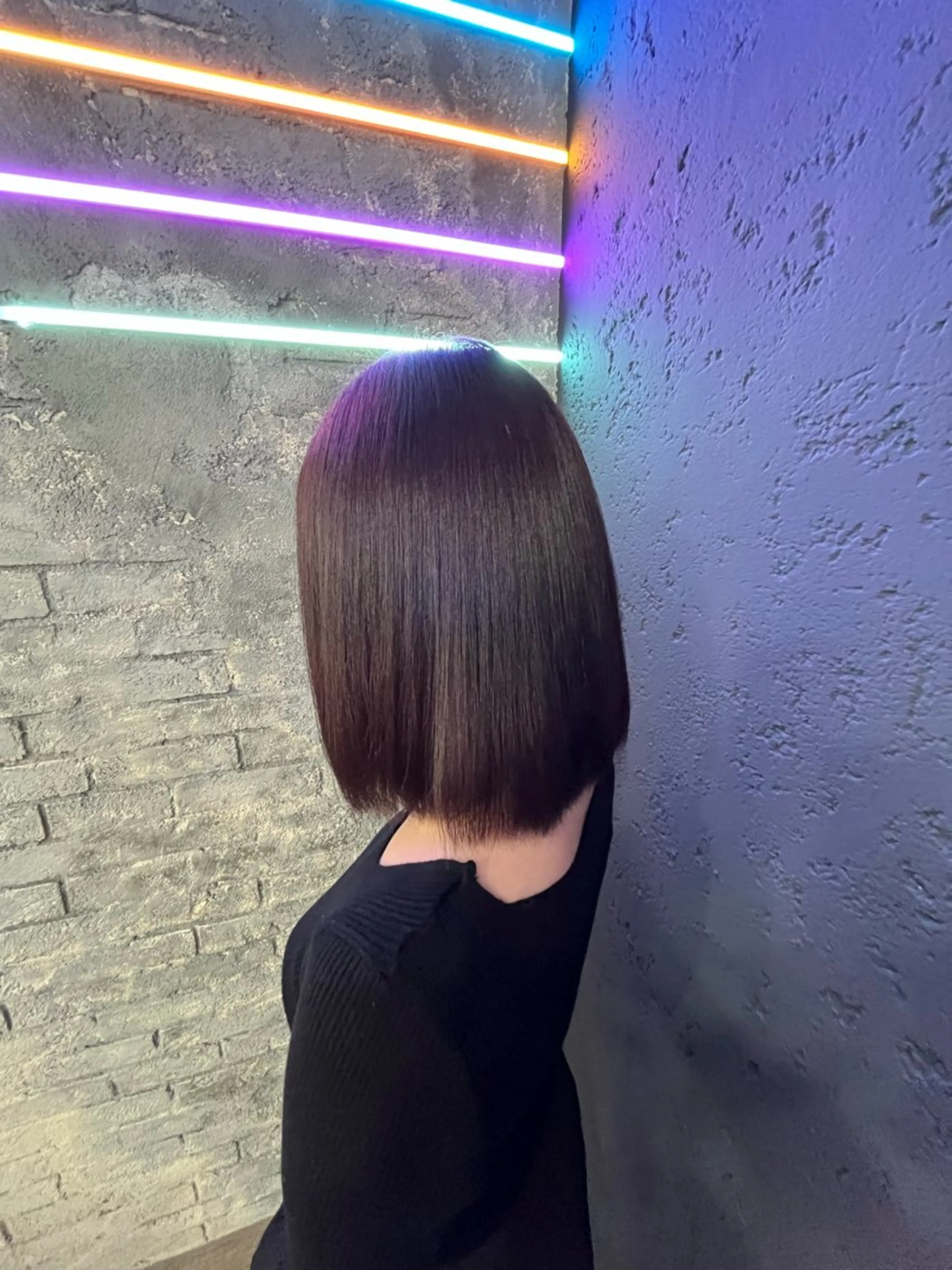 ミディアム カラー ラベンダーカラー ピンクカラー ピンクラベンダー ヘアカラー 💜メンズカット＆パ ーマ💜Sakuraのヘアスタイル