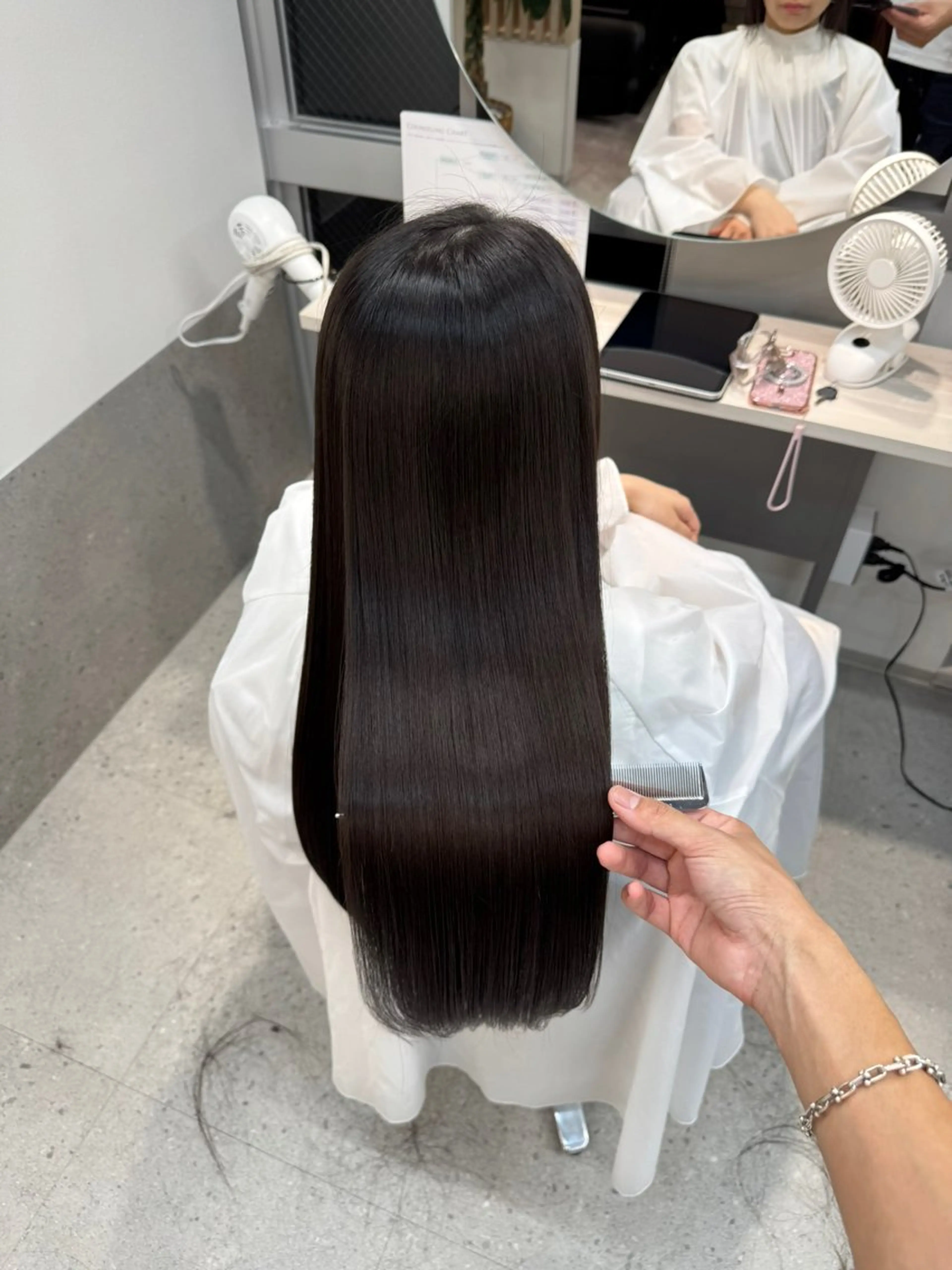 【くせ、うねり、パヤパヤ改善】美髪縮毛矯正+3stepトリートメントの写真