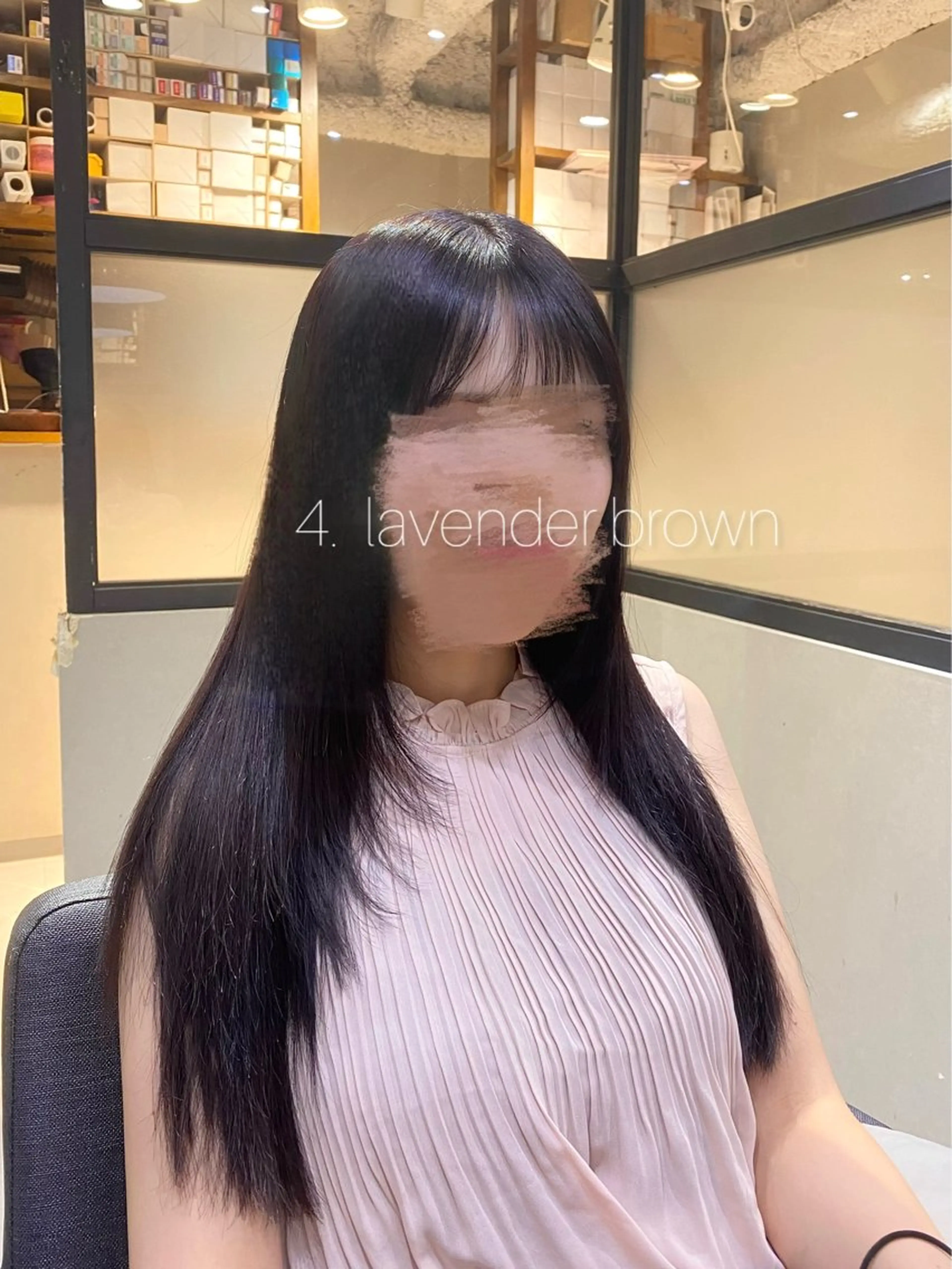ロング ヘアカラー トリートメント 🫧髪質改善 🌼きさき🌼のヘアスタイル