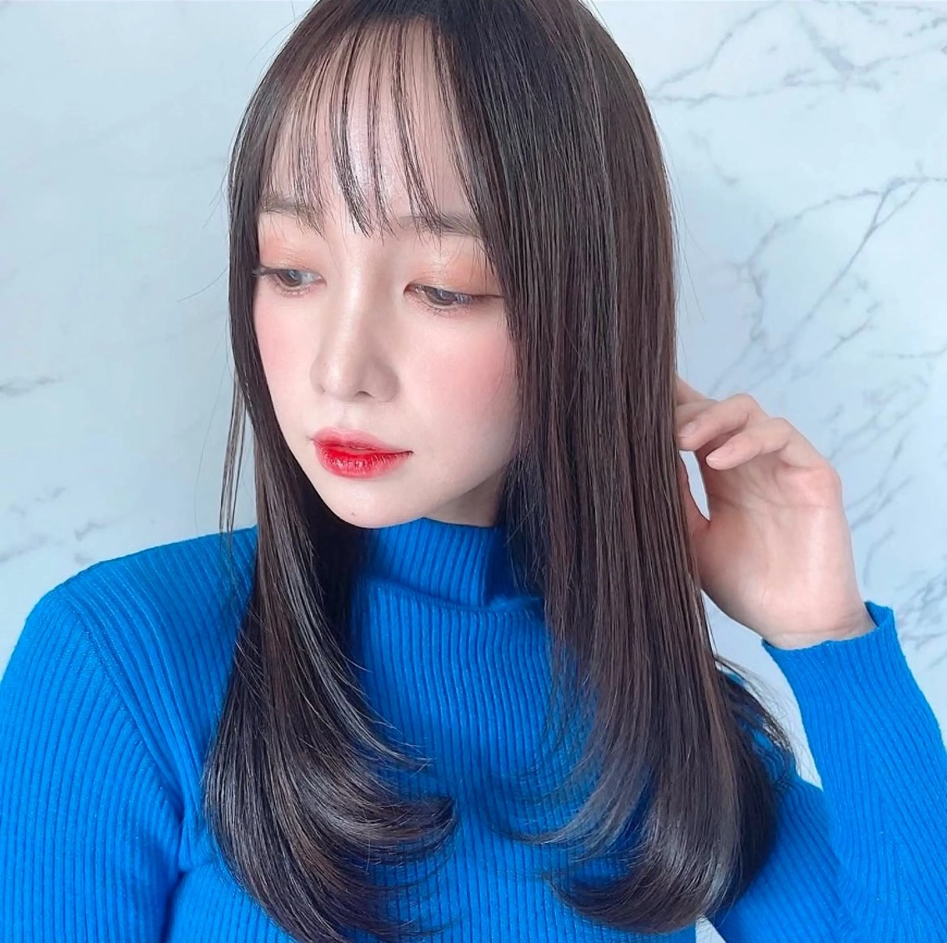 ロング LOREN 自由が丘所属・🩵藤間 妃南🩵のヘアスタイル