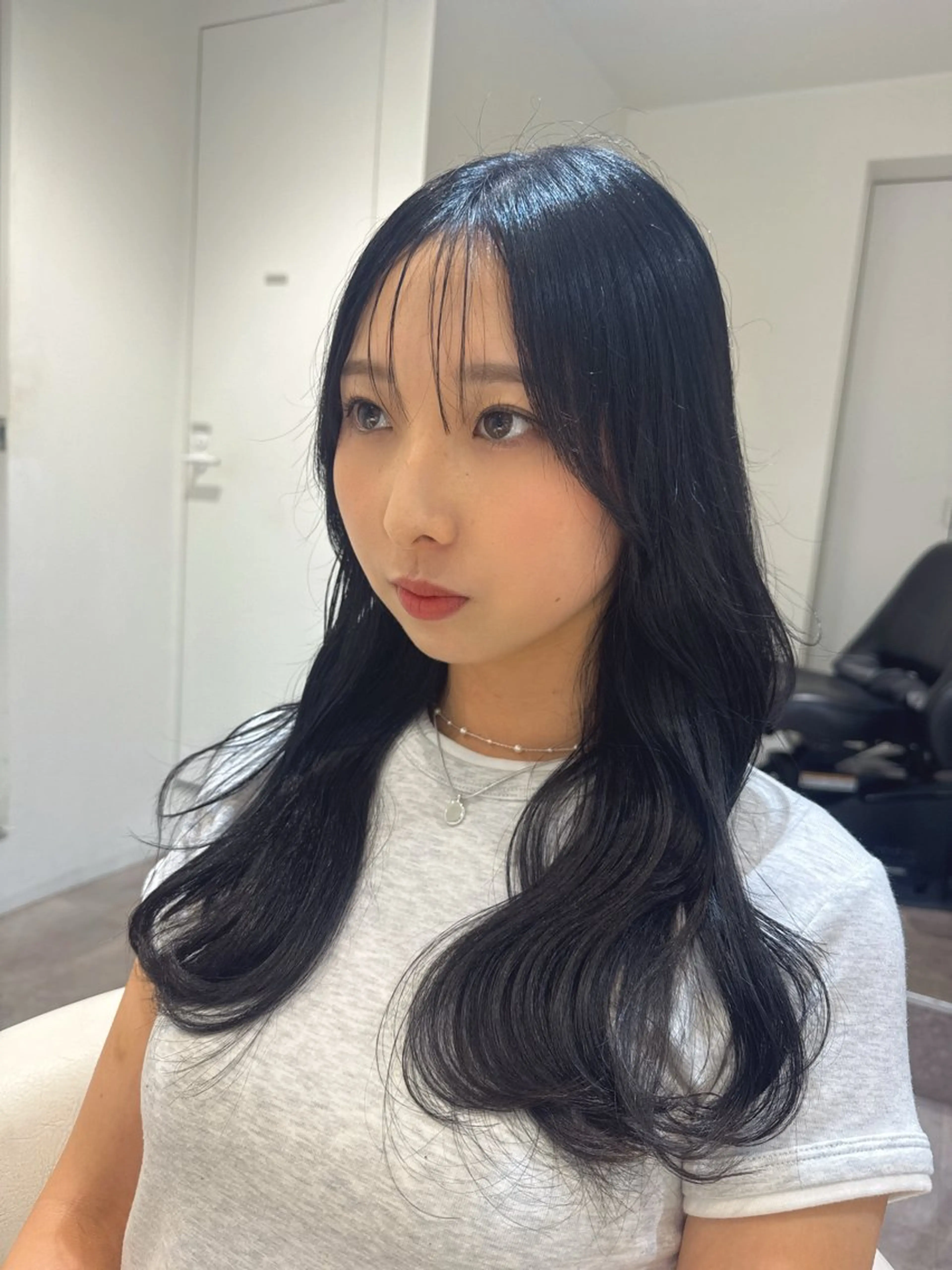 ミディアム カラー ベージュカラー ブリーチ 透明感カラー グレージュ ブリーチなしカラー カット ヘアカラー トリートメント 原宿/美髪カラー 🫧TAISEIのヘアスタイル