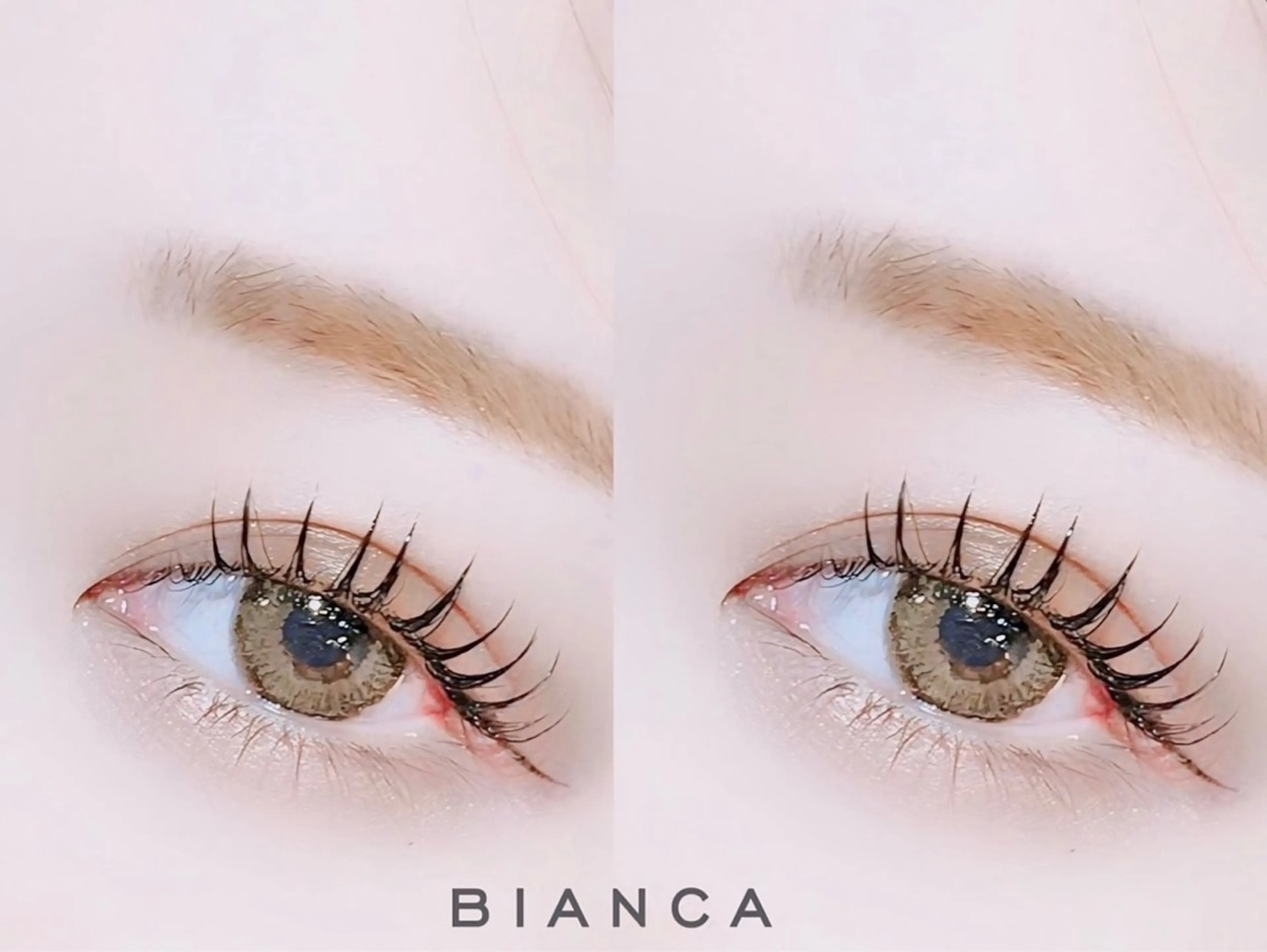 マツエク・マツパ 束感まつ毛 マツパ Bianca関内 YAGINUMA🩵のマツエク・マツパデザイン