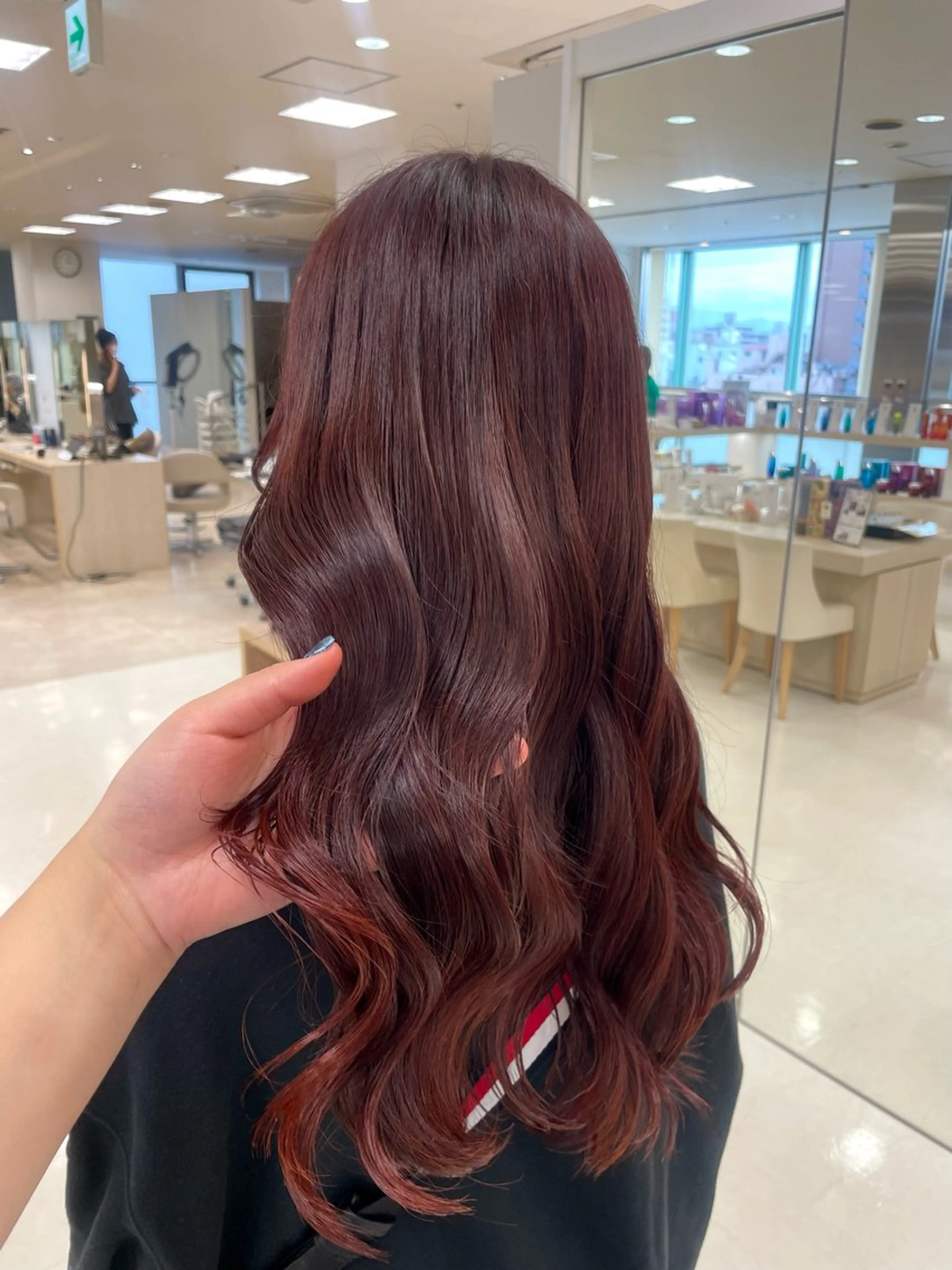 ロング カラー ヘアアレンジ 🍒KIKUCHI KANAE🍒のヘアスタイル