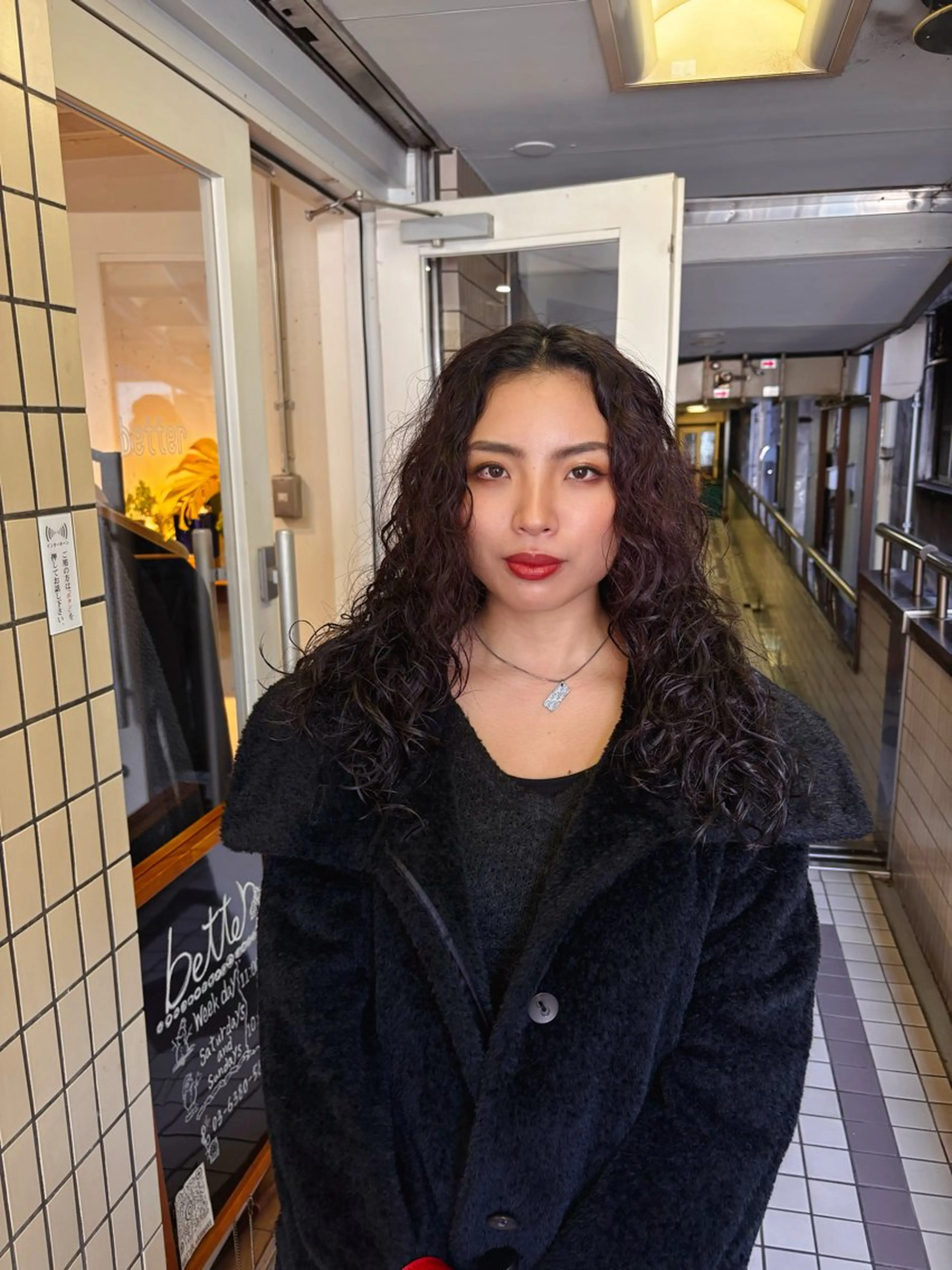 ロング パーマ カット パーマ kaito パーマ募集🌀😵‍のヘアスタイル