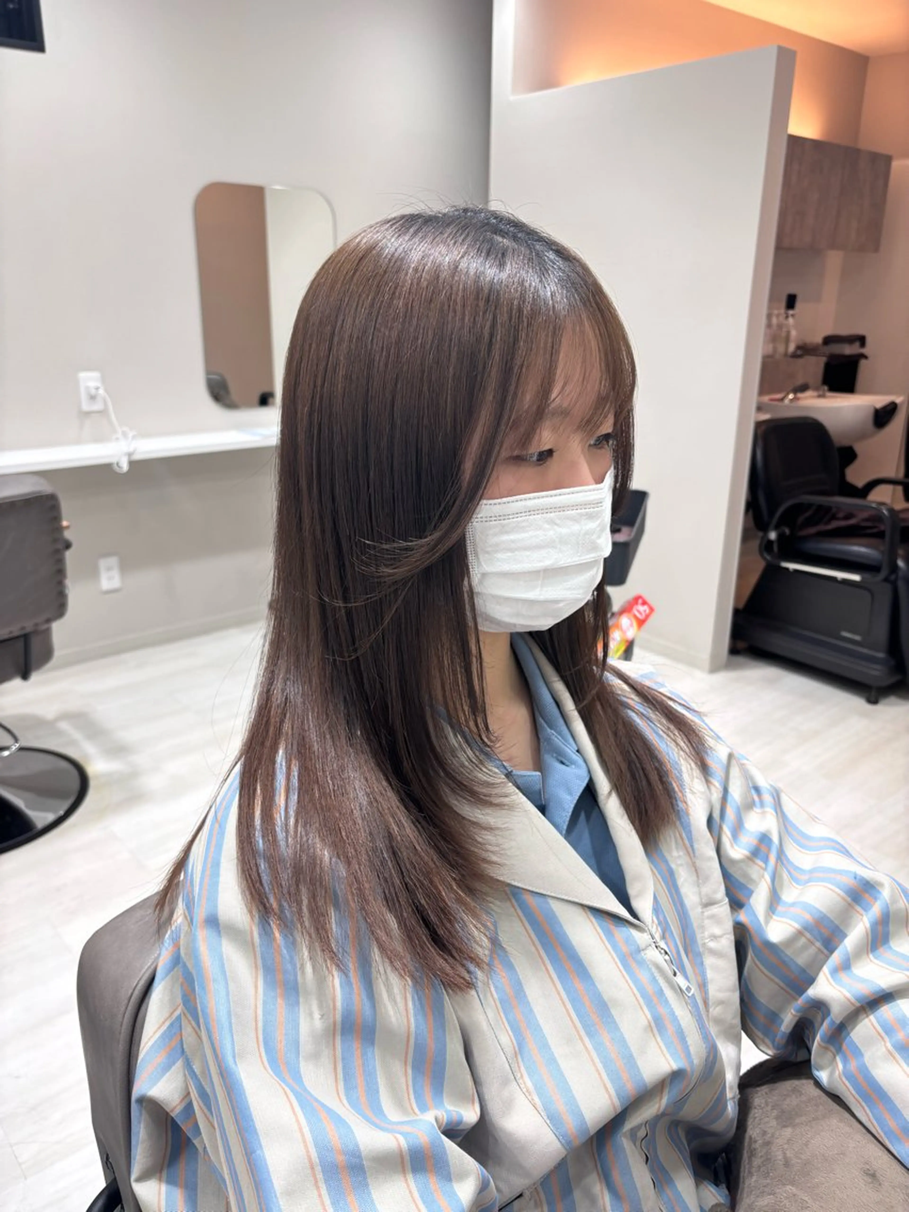 ロング レイヤーカット ひかるん 🫧 ͛.*のヘアスタイル