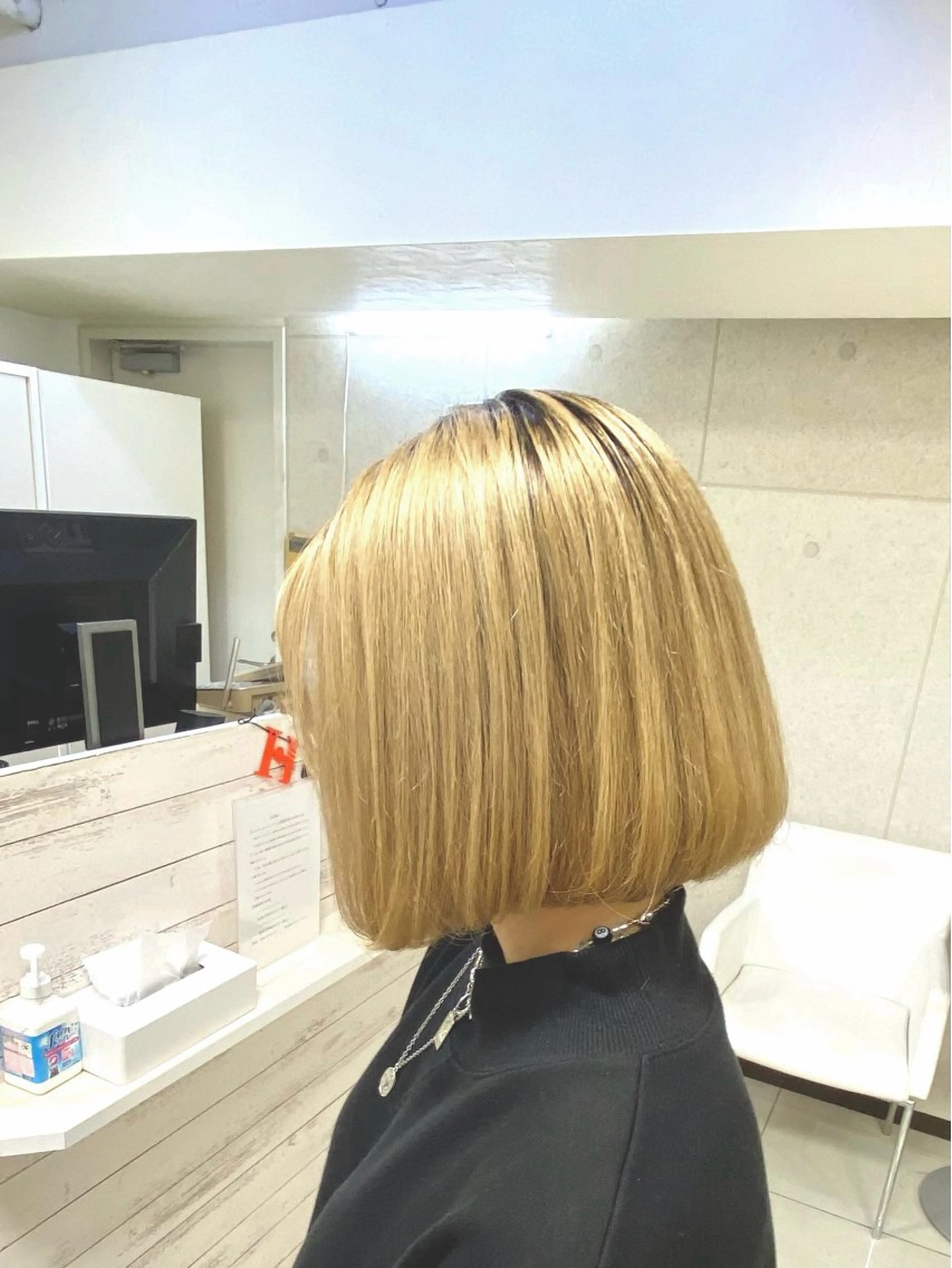 セミロング XANADU上野店 🐼ﾖｺﾊｼのヘアスタイル
