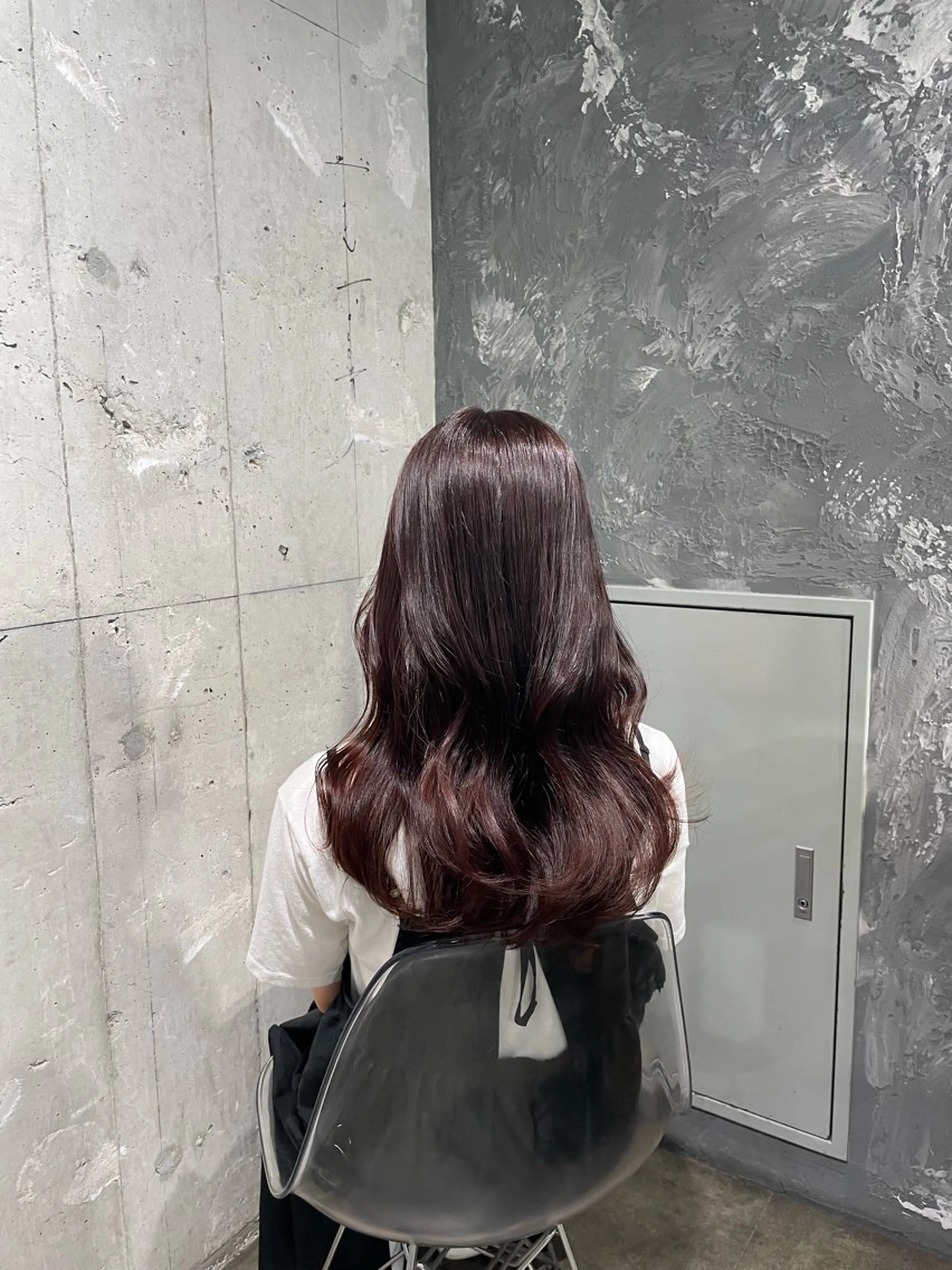 カラー カット ヘアカラー トリートメント ヘアセット 🤍ベージュ/透明感 韓国ヘア/まりん🤍のヘアスタイル