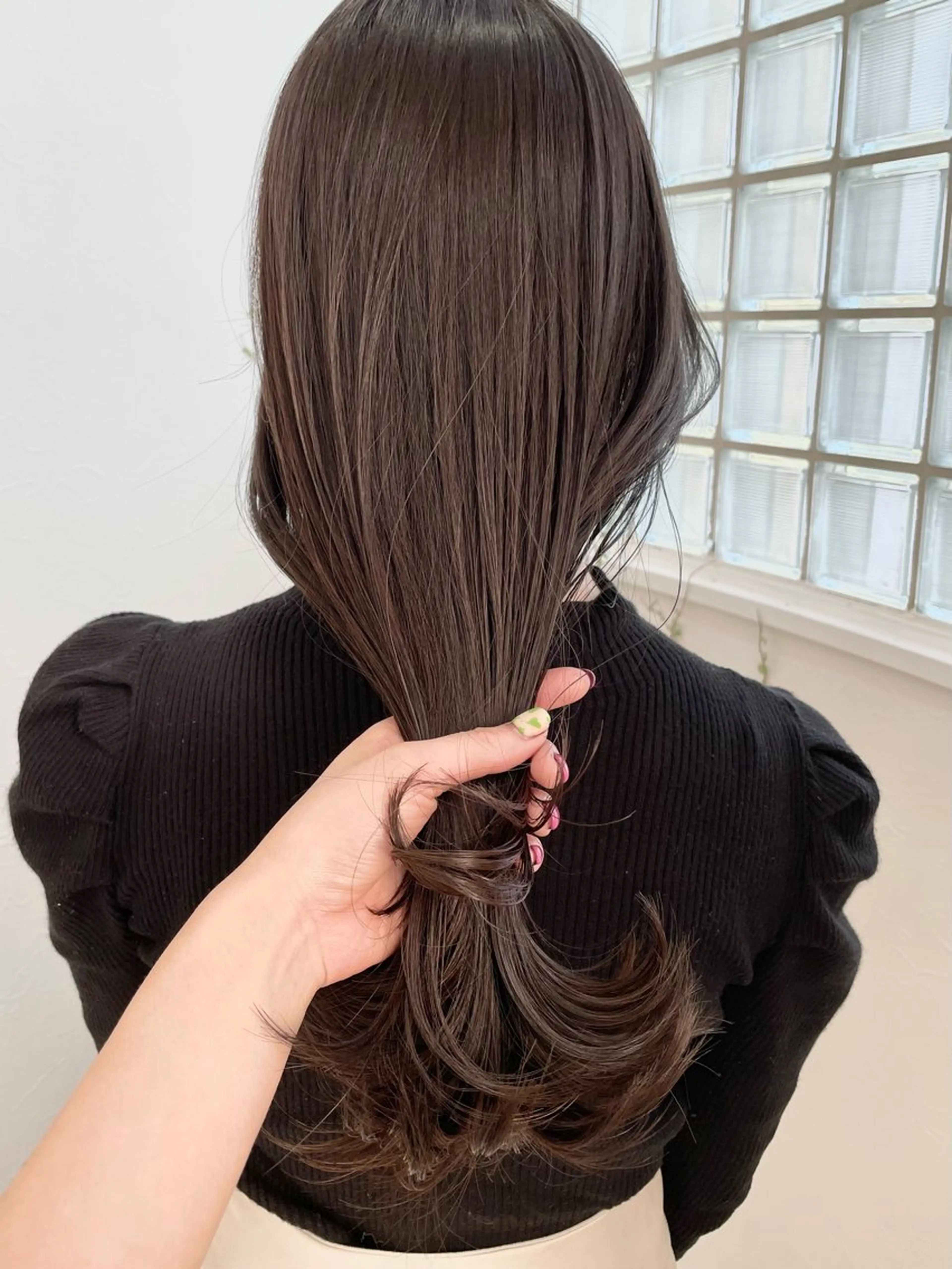 ロング カラー ヘアアレンジ カット ヘアカラー トリートメント JIEN 🌷 sakuraのヘアスタイル