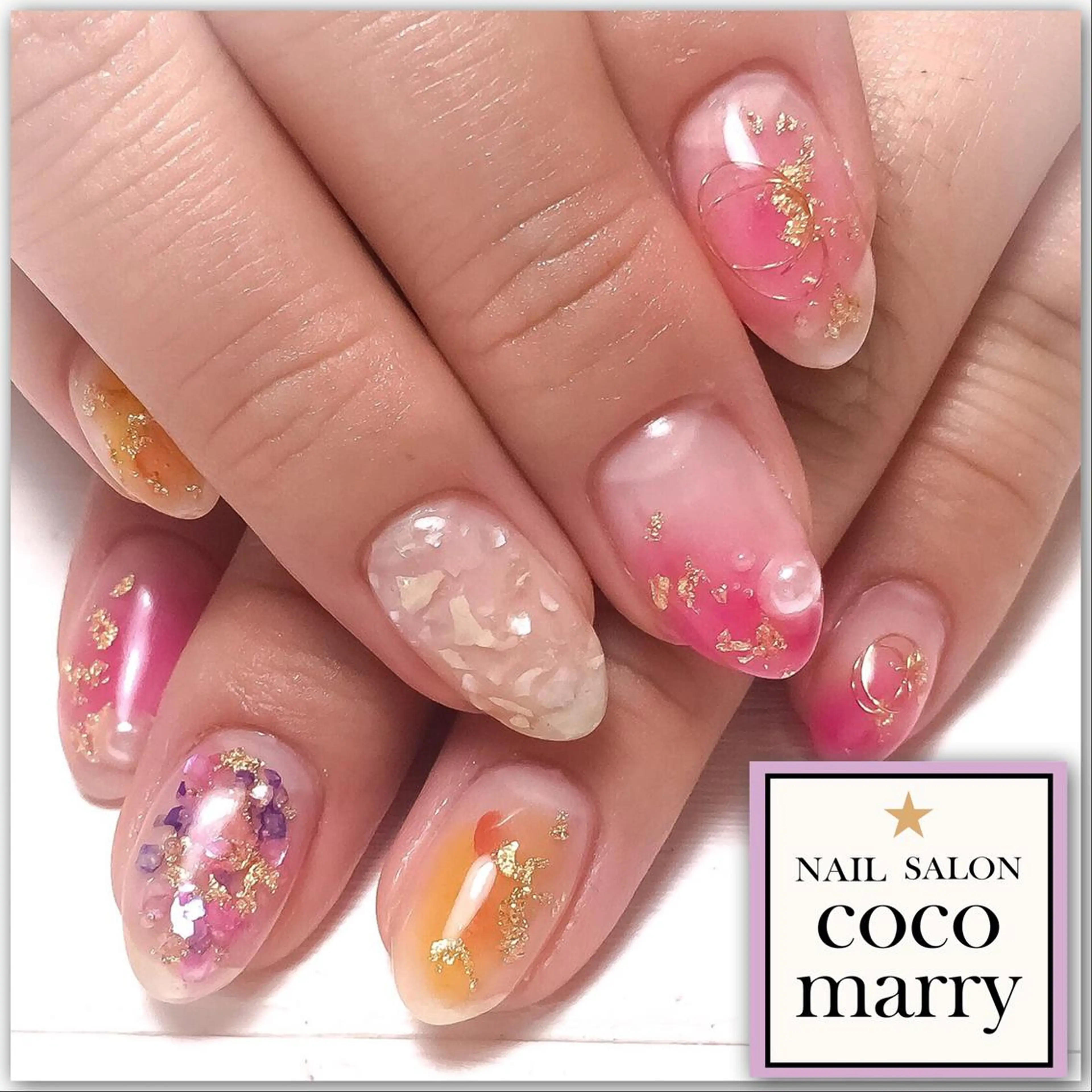 ネイル coco marry のネイルデザイン