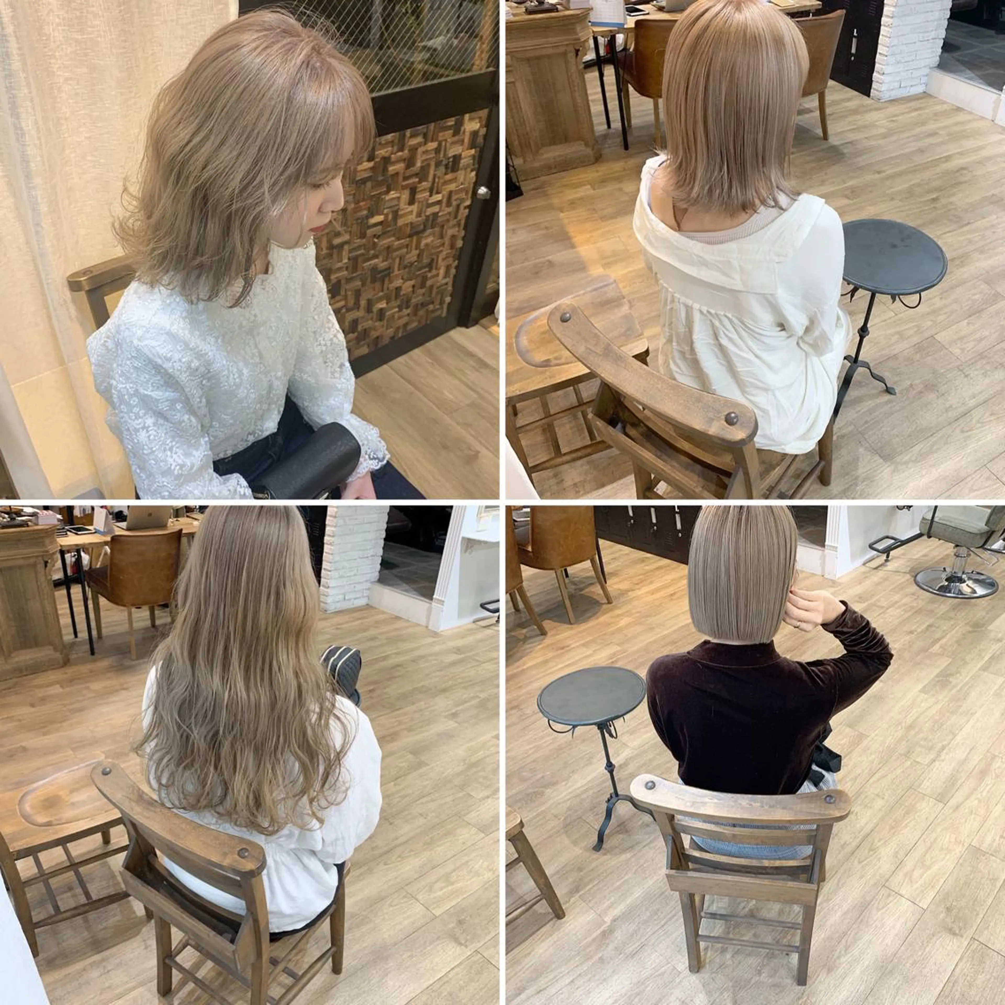 セミロング カラー 艶カラー/フェイス レイヤー/たむのヘアスタイル