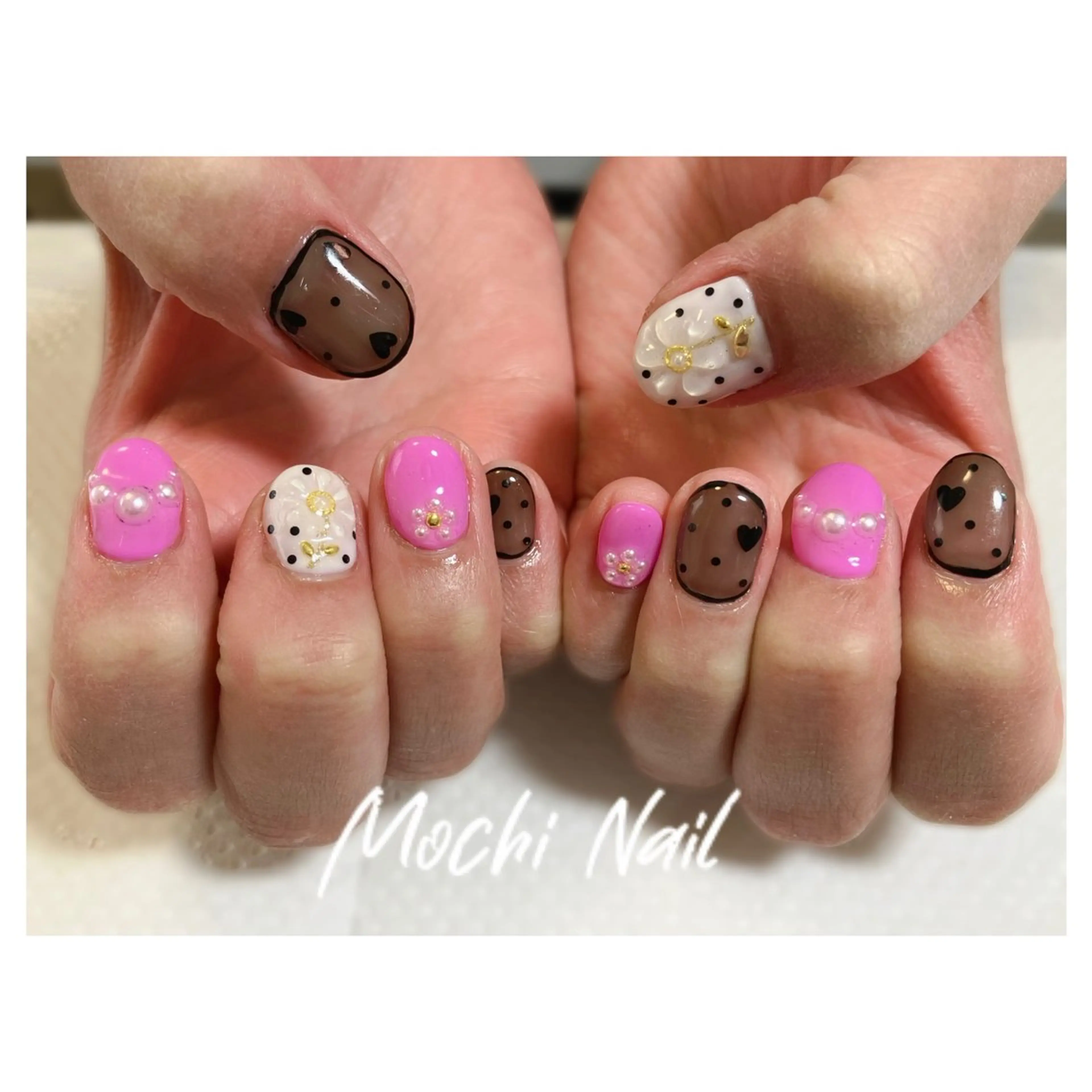 ネイル ハンドネイル Mochi Nailのネイルデザイン