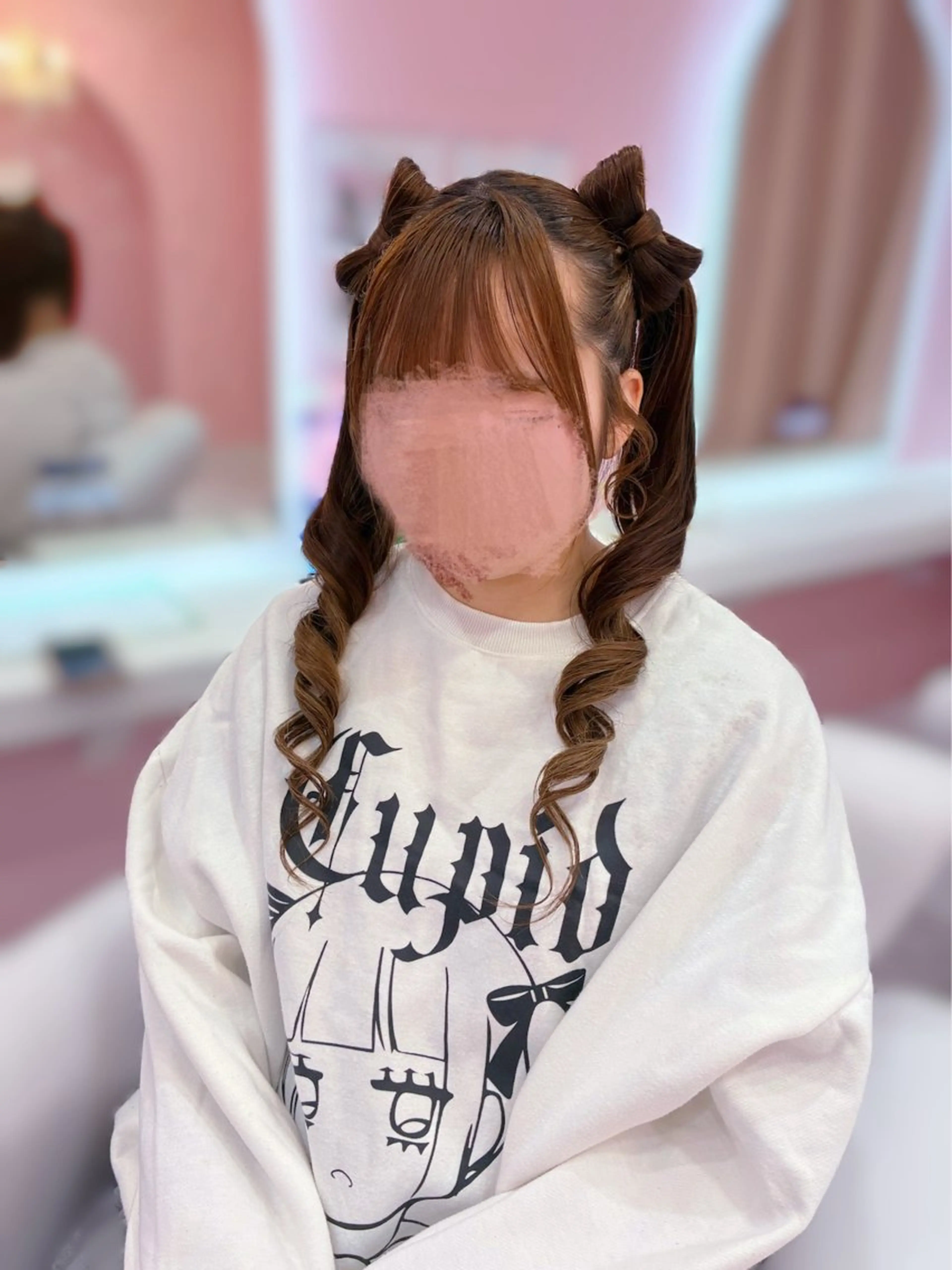 ロング ヘアアレンジ ツインテール ヘアセット Set Salon Mémoire by miuprierre所属・推し活🪄🩷 川上 佳奈のヘアスタイル