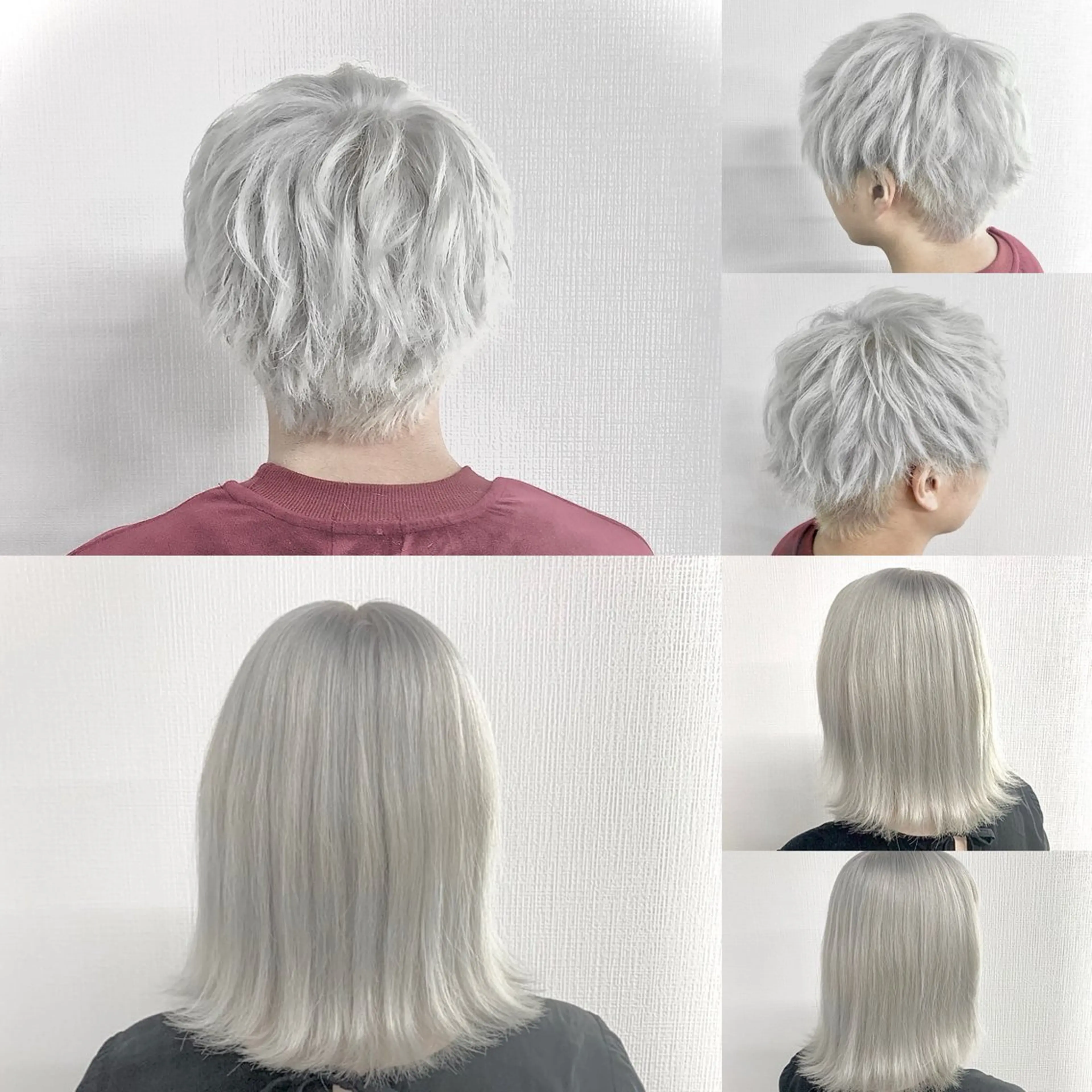 ミディアム カラー ヘアアレンジ メンズ キッズ メンズブリーチ ブリーチ カット ヘアカラー 💜モテさせ屋💜 MASAのヘアスタイル