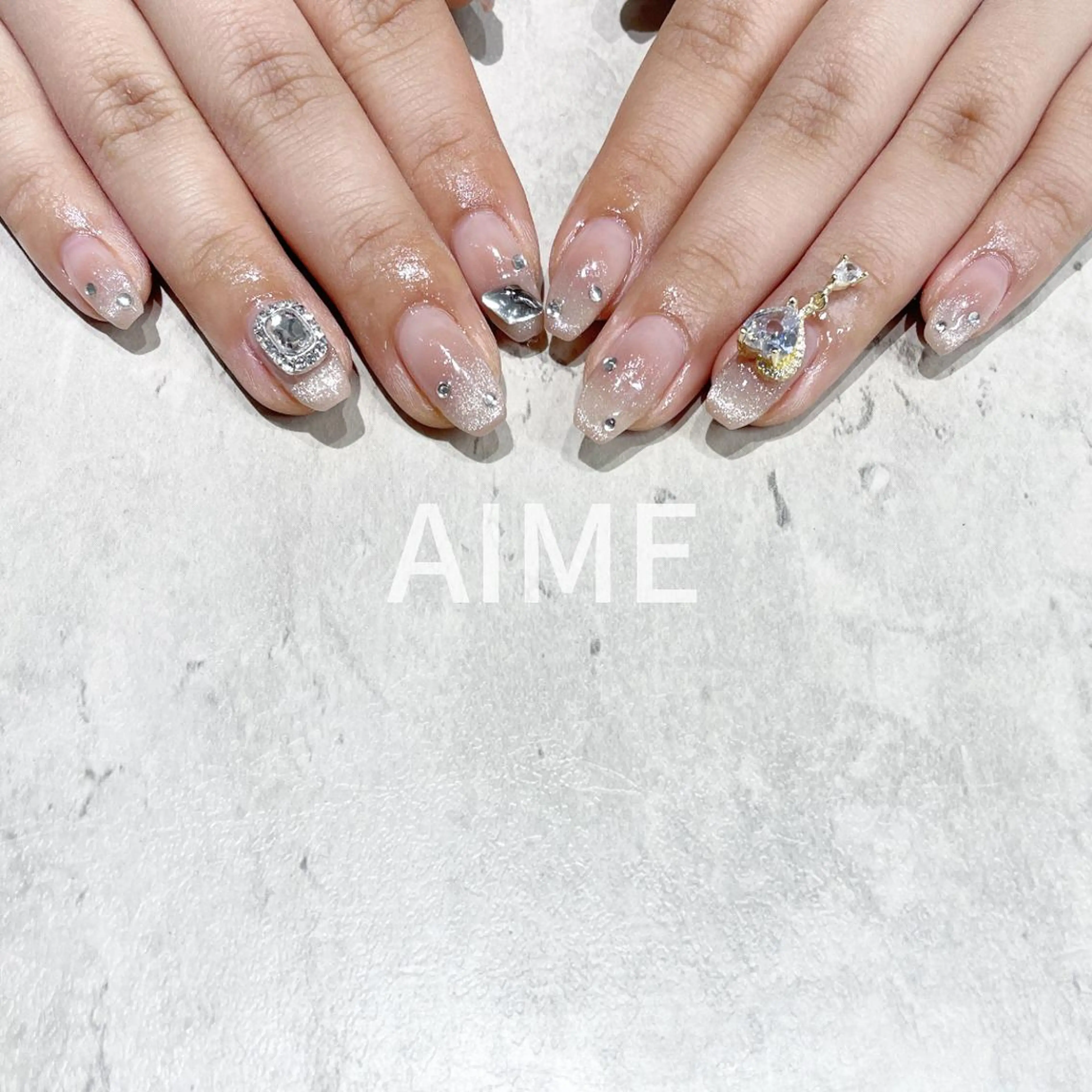 ネイル ハンドネイル AIME （momo）のネイルデザイン